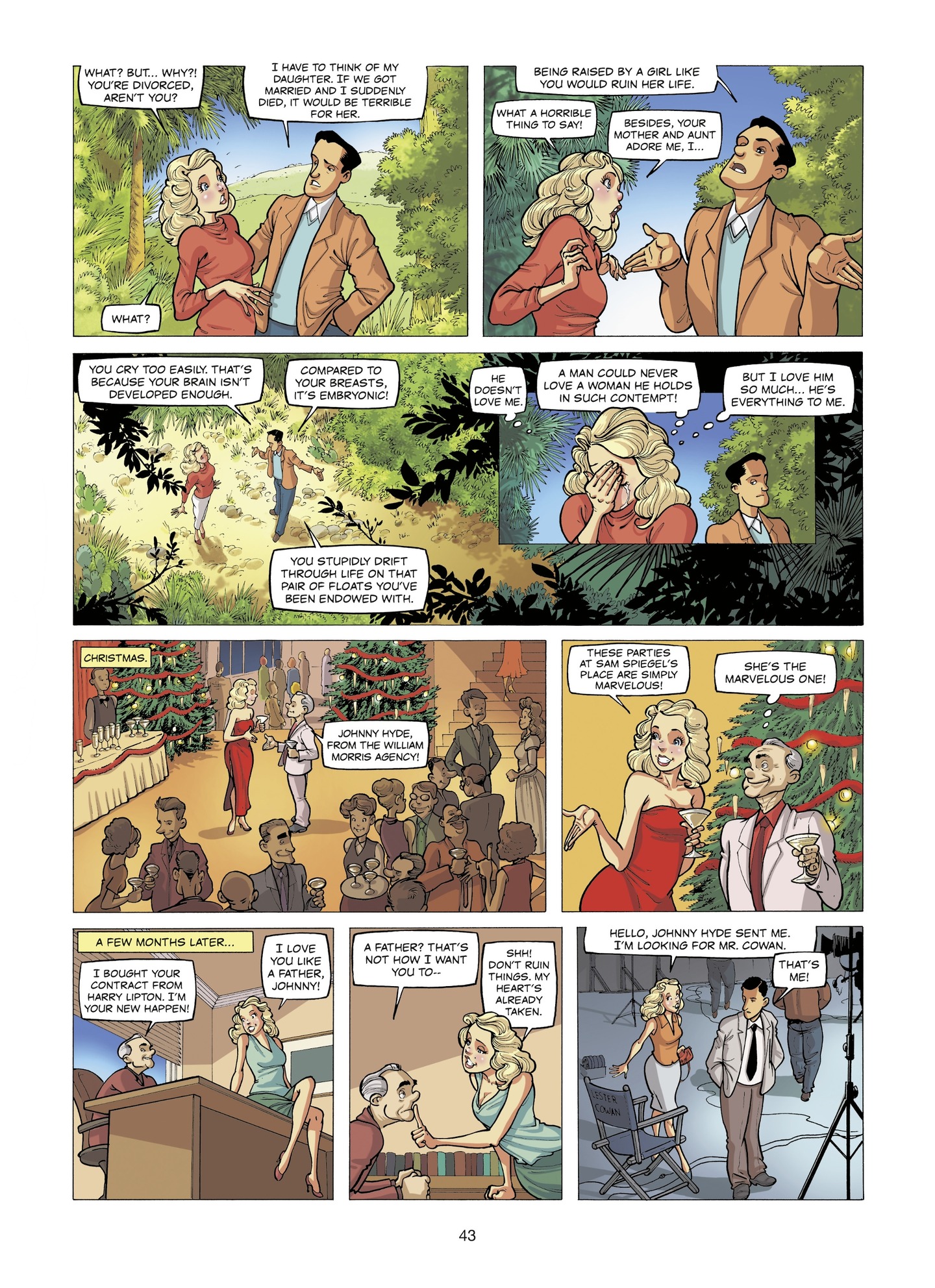 Read online The Stars of History: Marilyn Monroe comic -  Issue # TPB - 43