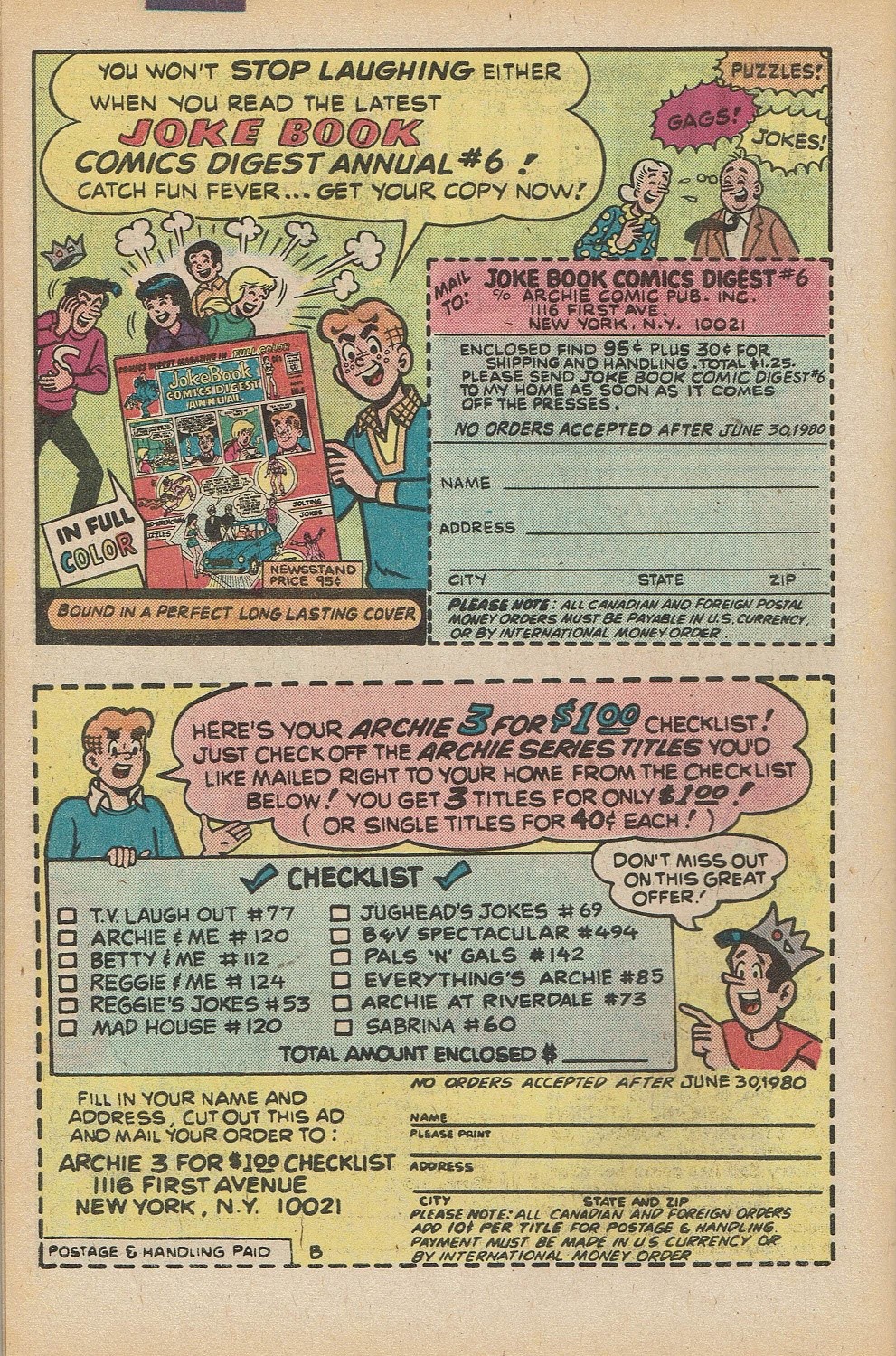 Read online Archie at Riverdale High (1972) comic -  Issue #72 - 34