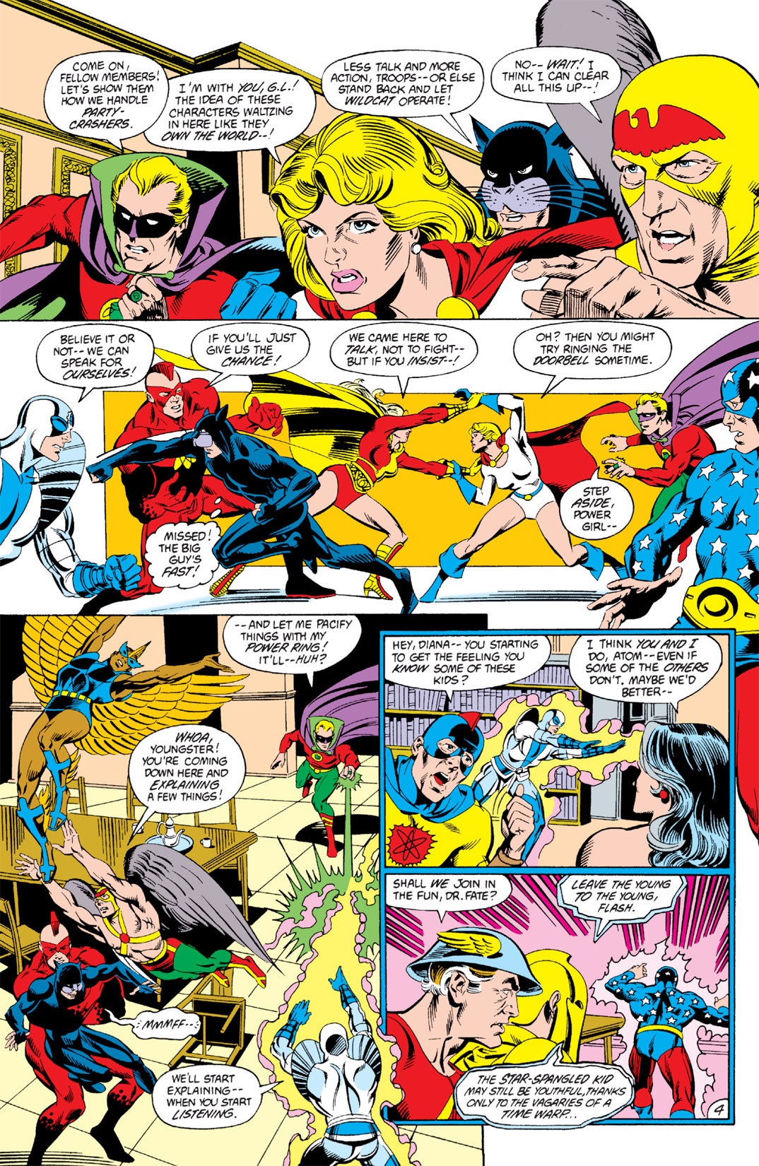 Read online Infinity Inc. (1984) comic -  Issue #1 - 4