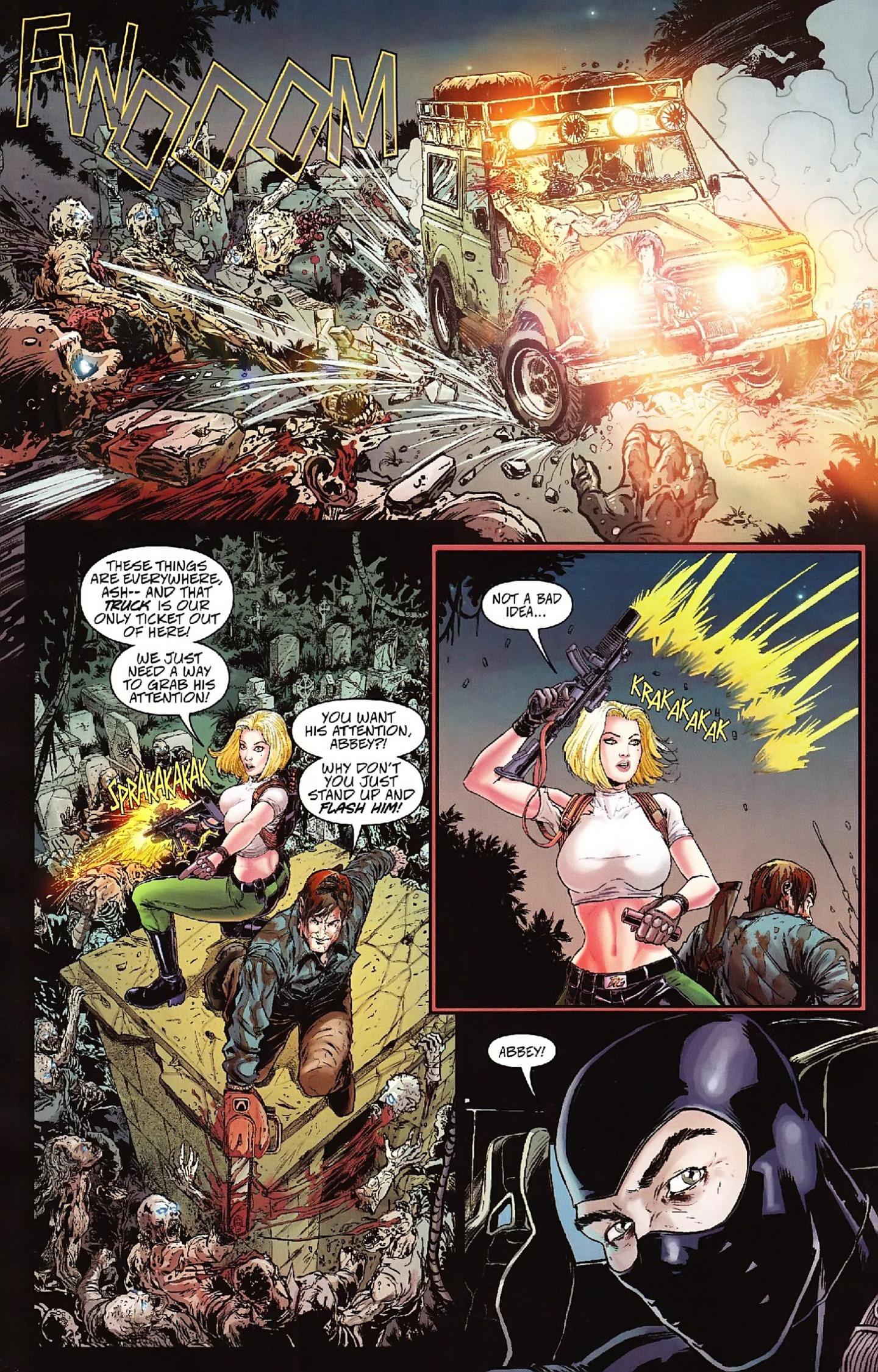 Read online Danger Girl and the Army of Darkness comic -  Issue #5 - 14