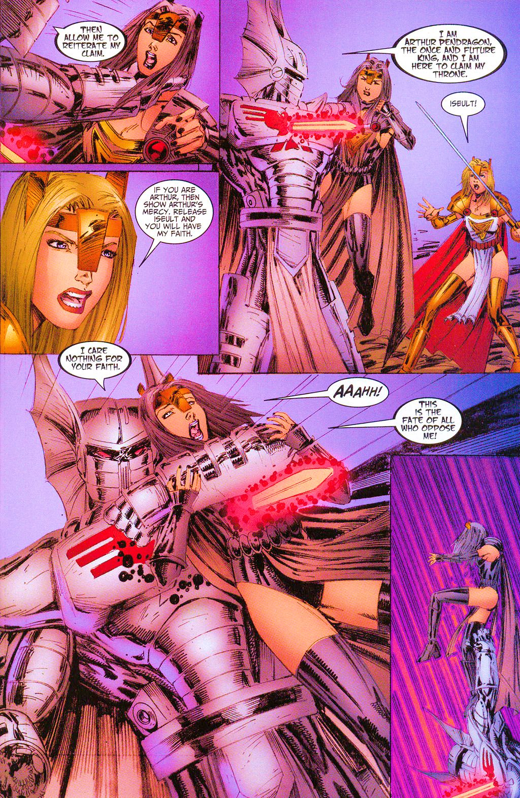 Read online Lady Pendragon comic -  Issue #9 - 20