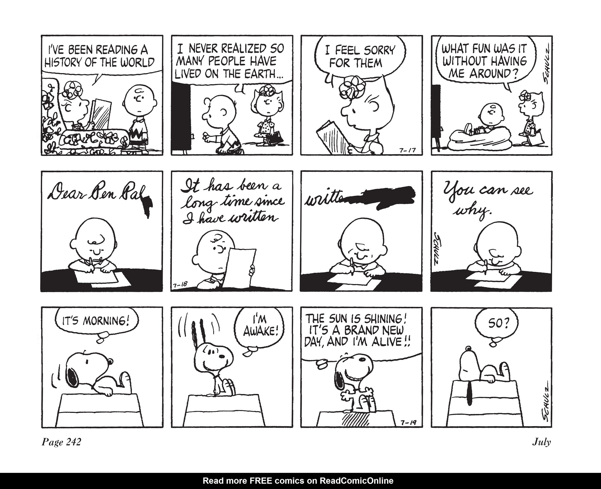 Read online The Complete Peanuts comic -  Issue # TPB 15 - 256