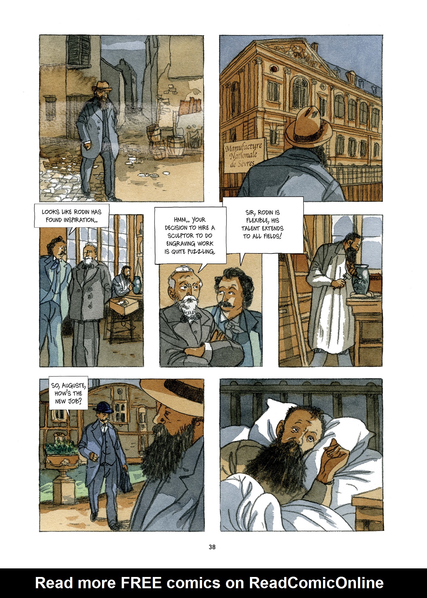 Read online Rodin: Fugit Amor, An Intimate Portrait comic -  Issue # TPB - 40