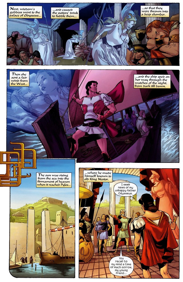 Read online The Odyssey comic -  Issue #1 - 4