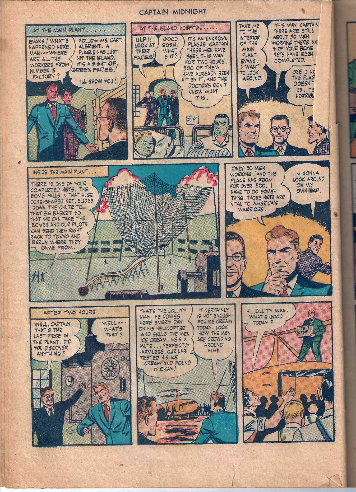Read online Captain Midnight (1942) comic -  Issue #47 - 16