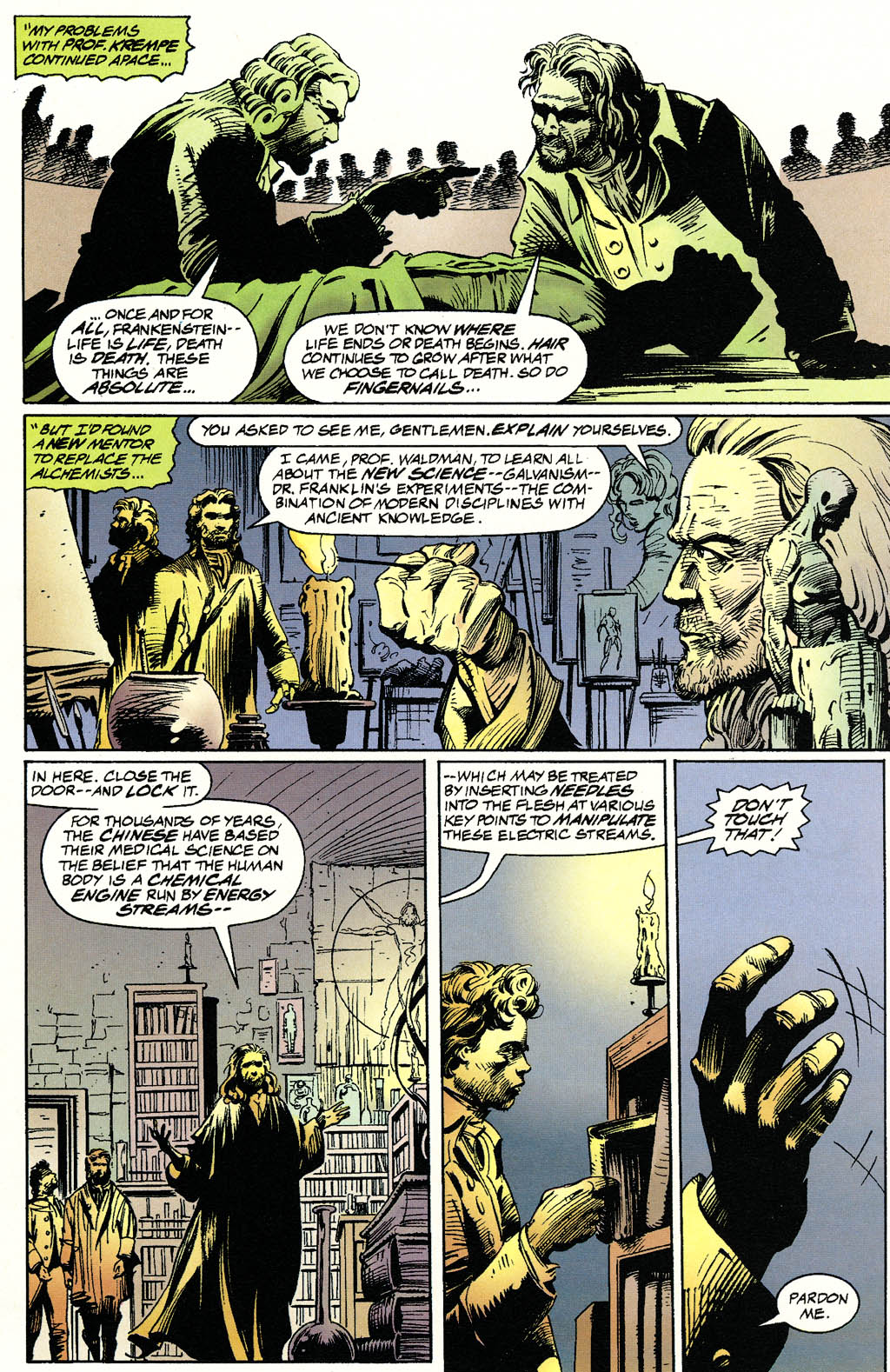 Read online Mary Shelley's Frankenstein comic -  Issue #1 - 15