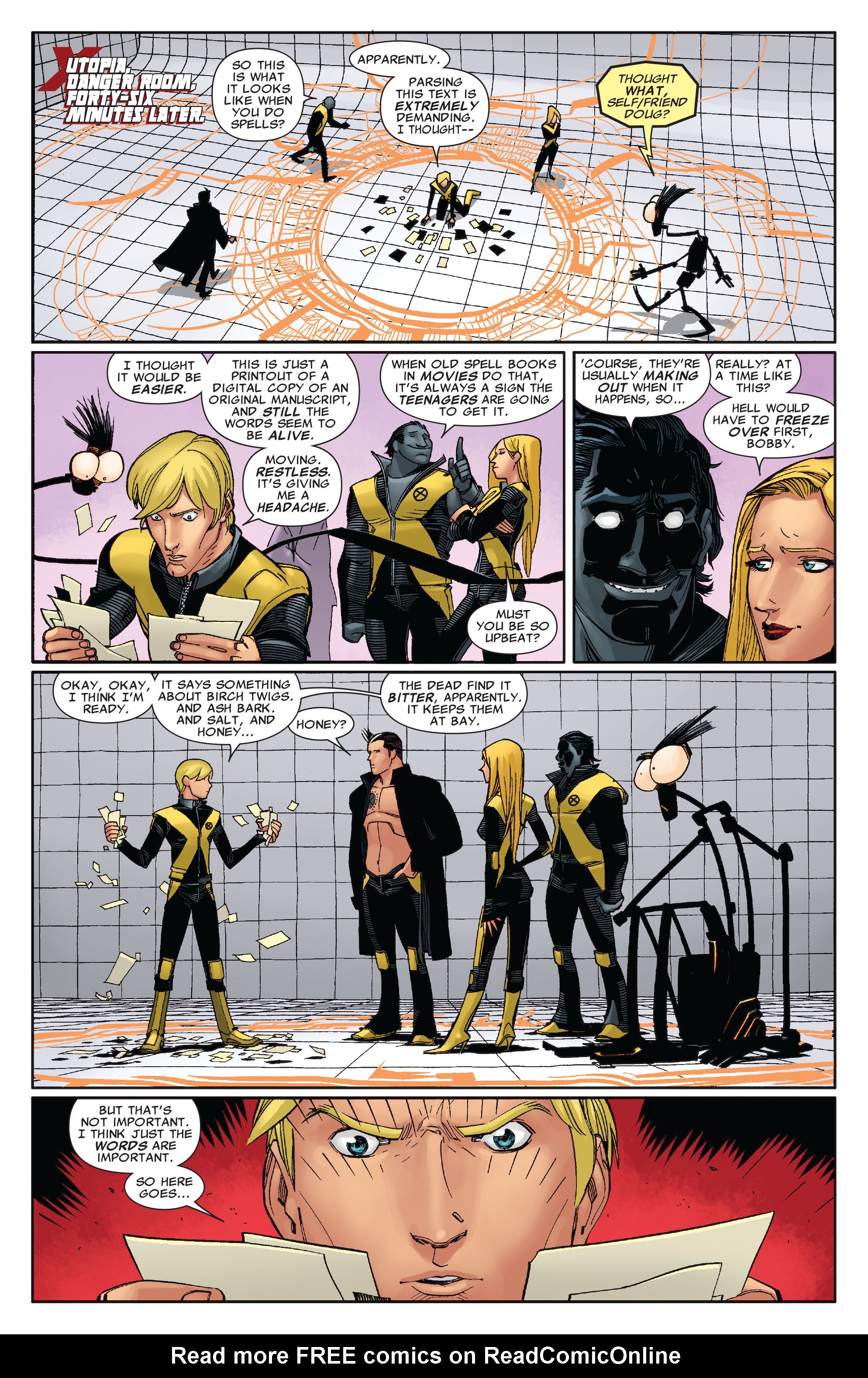 Read online Fear Itself: Wolverine/New Mutants comic -  Issue # TPB - 86