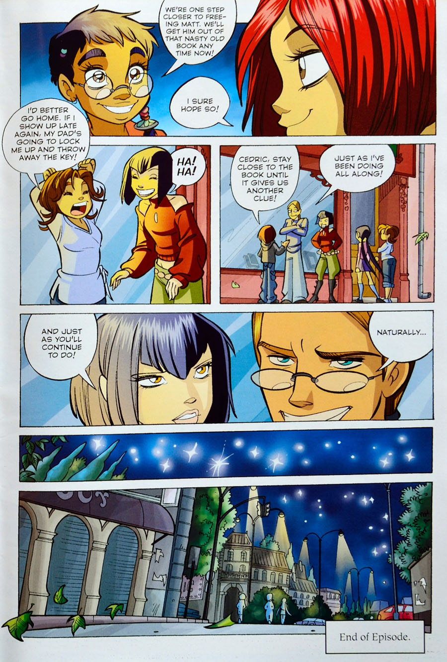 Read online W.i.t.c.h. comic -  Issue #59 - 62