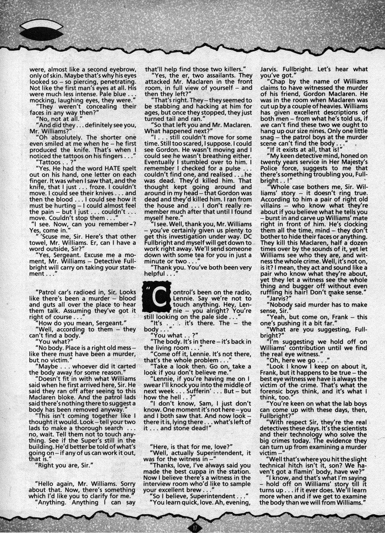 Read online Captain Britain (1985) comic -  Issue #8 - 17