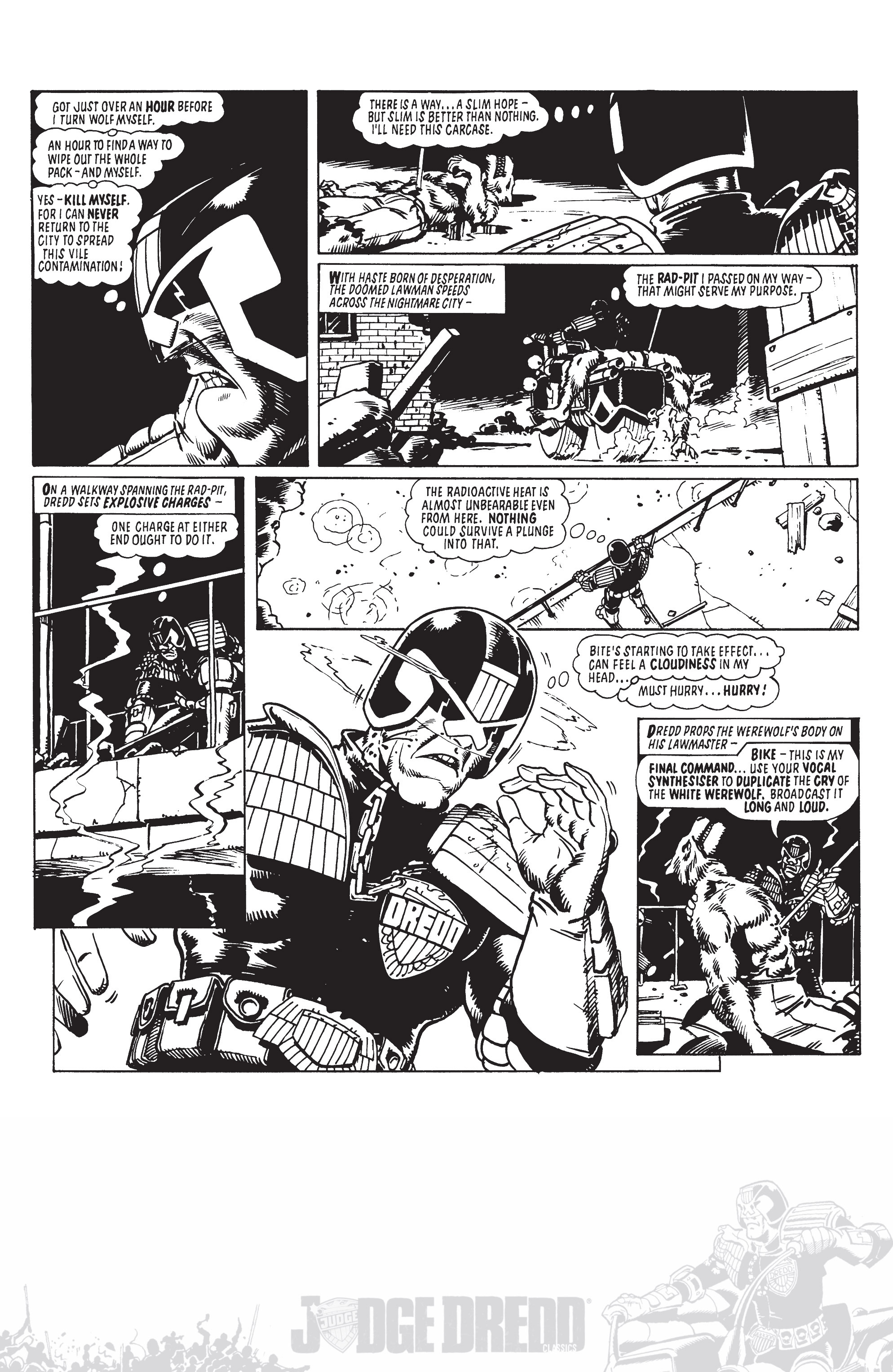 Read online Judge Dredd: Cry of the Werewolf comic -  Issue # Full - 39