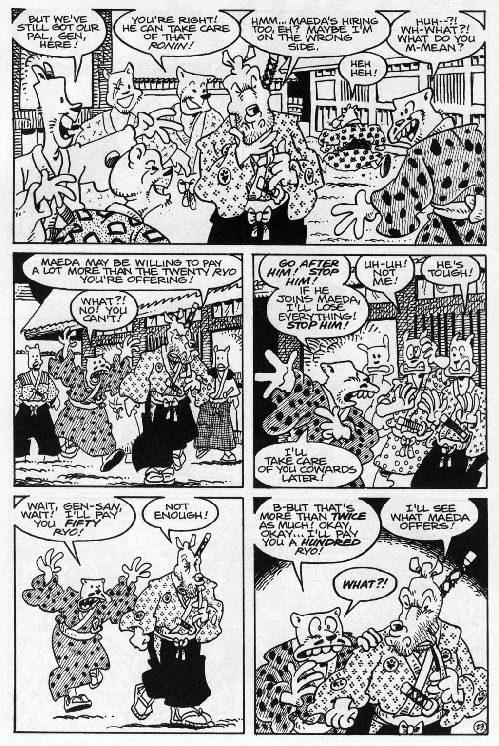 Read online Usagi Yojimbo (1996) comic -  Issue #46 - 25