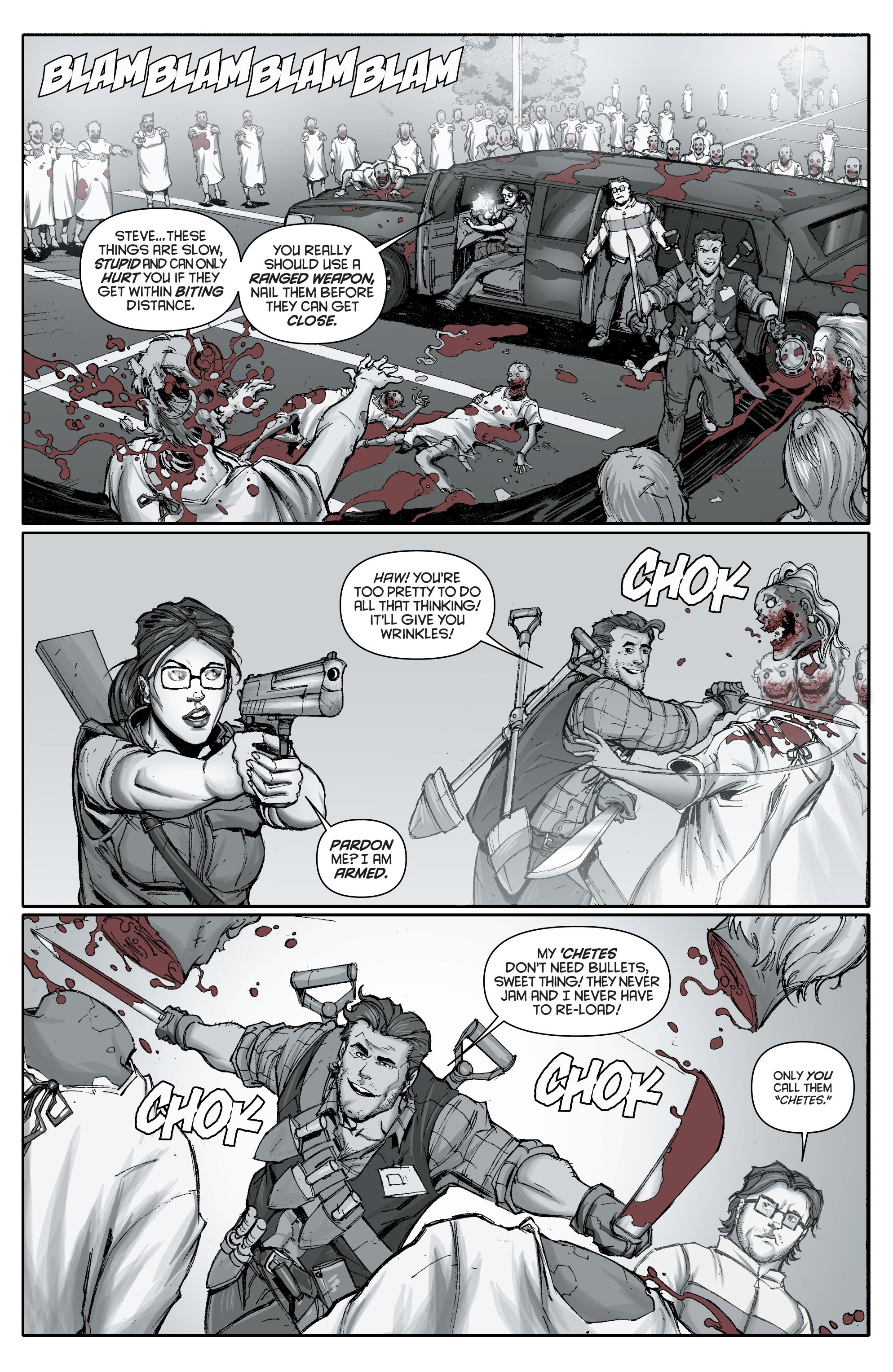 Read online The Mocking Dead comic -  Issue # _TPB (Part 2) - 1