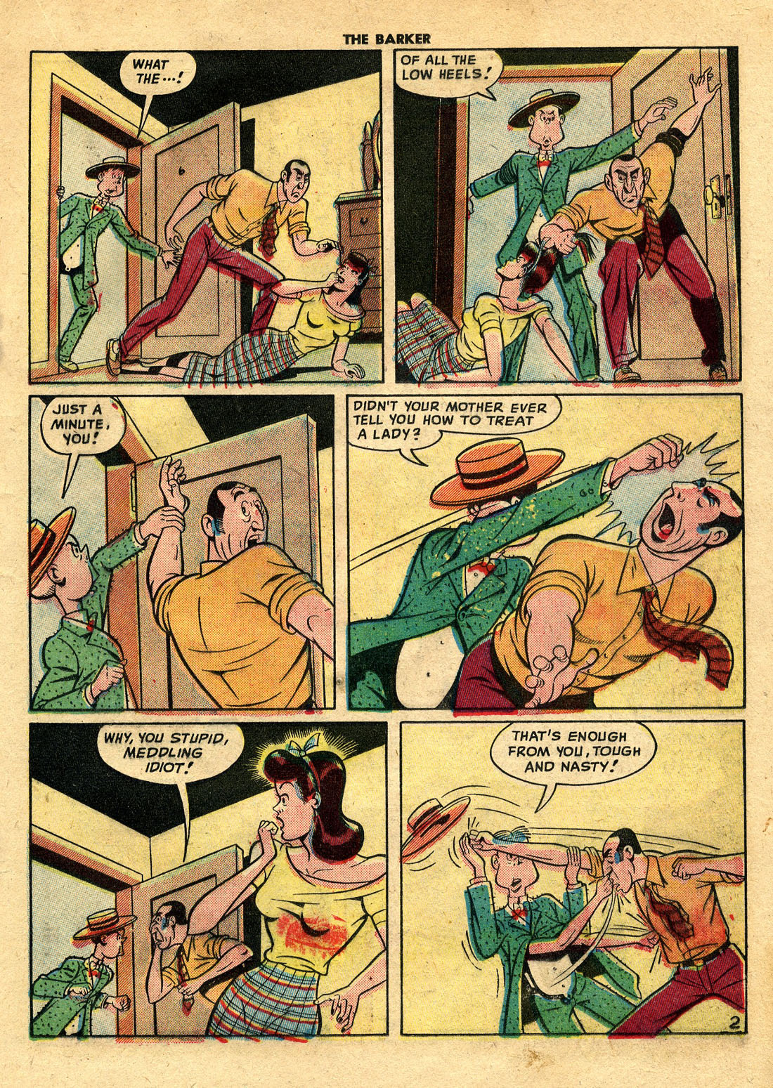 Read online Barker comic -  Issue #14 - 17