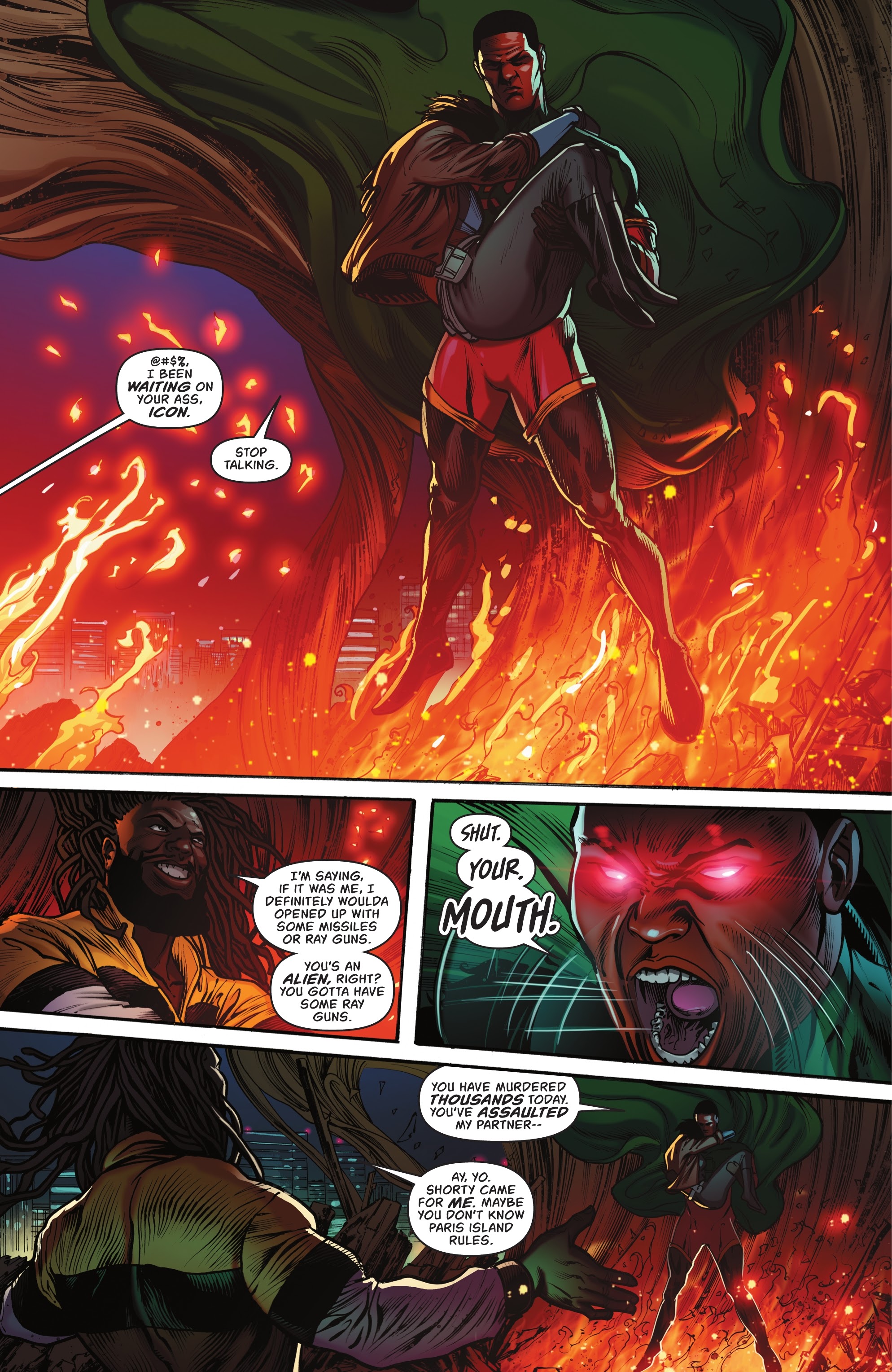 Read online Blood Syndicate: Season One comic -  Issue #5 - 13