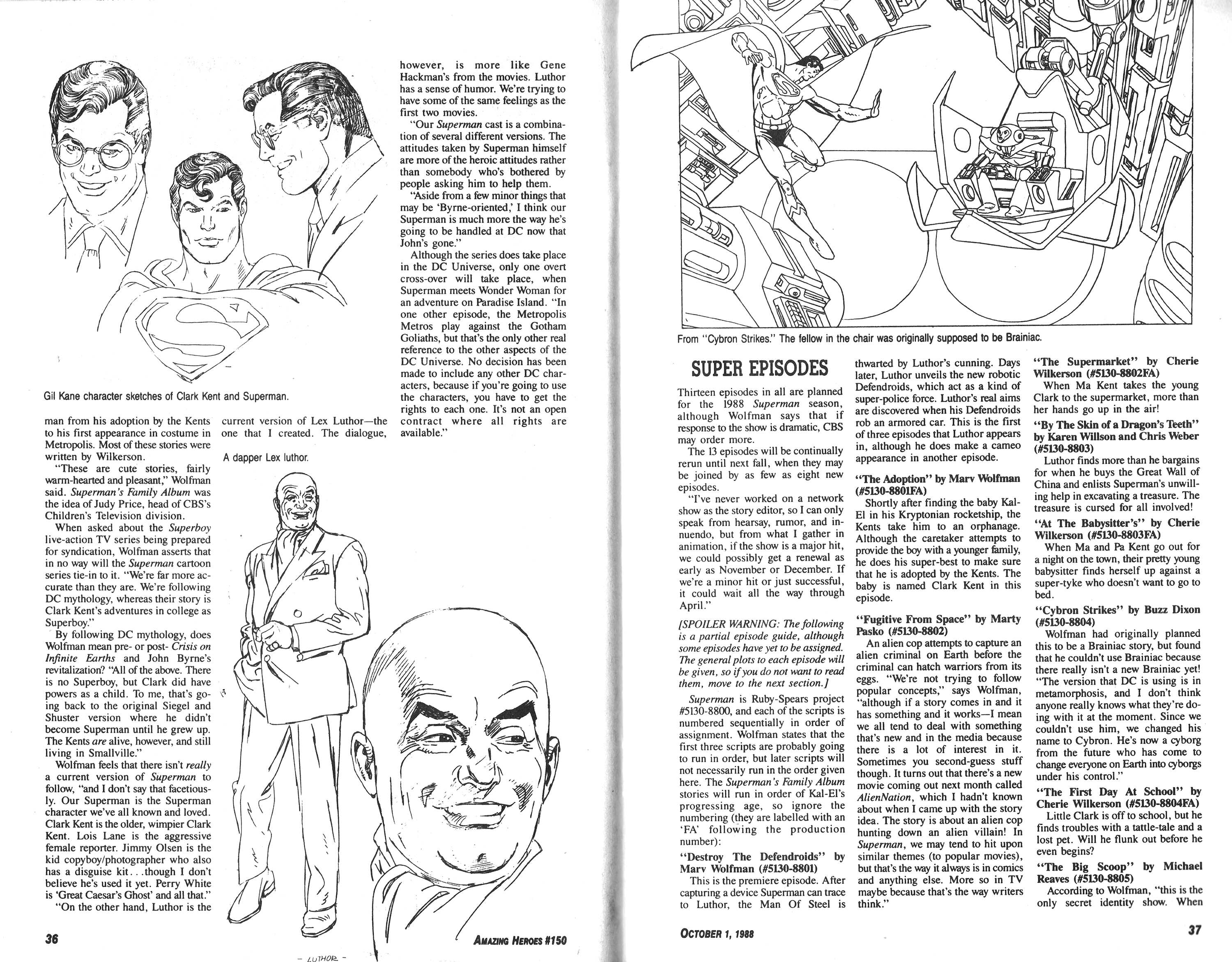 Read online Amazing Heroes comic -  Issue #150 - 19