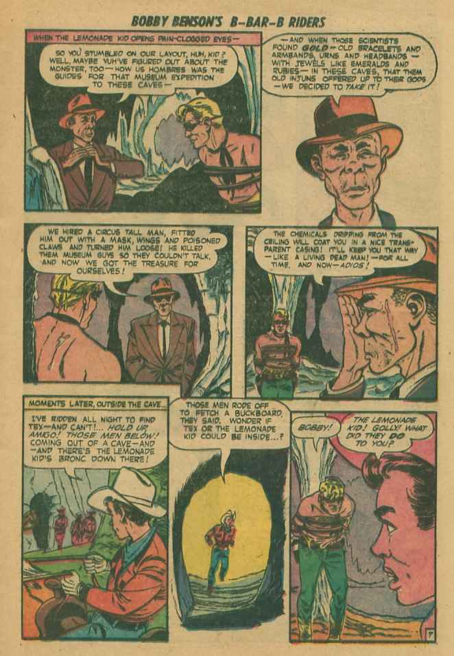 Read online Bobby Benson's B-Bar-B Riders comic -  Issue #13 - 9