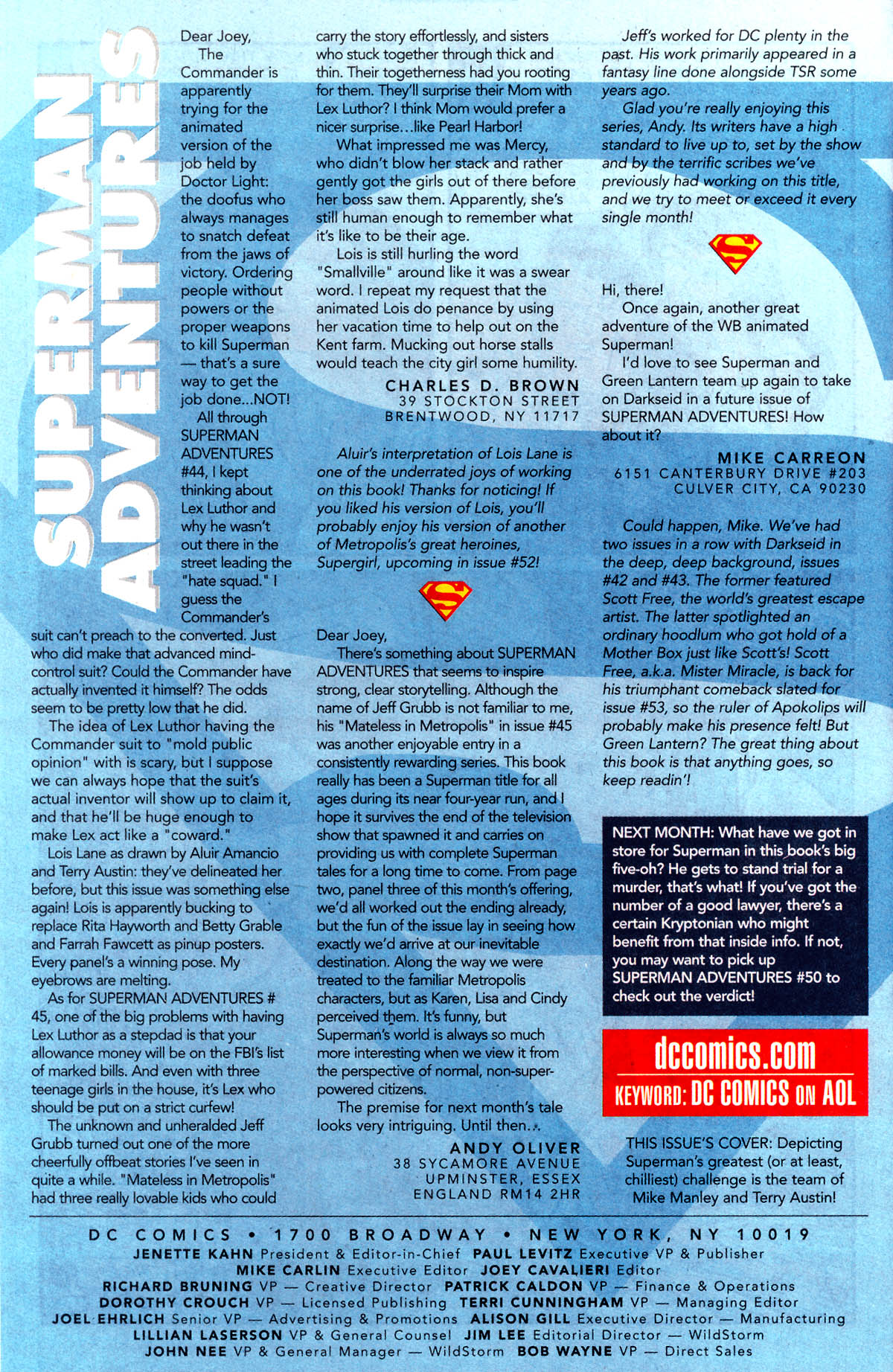 Read online Superman Adventures comic -  Issue #49 - 24