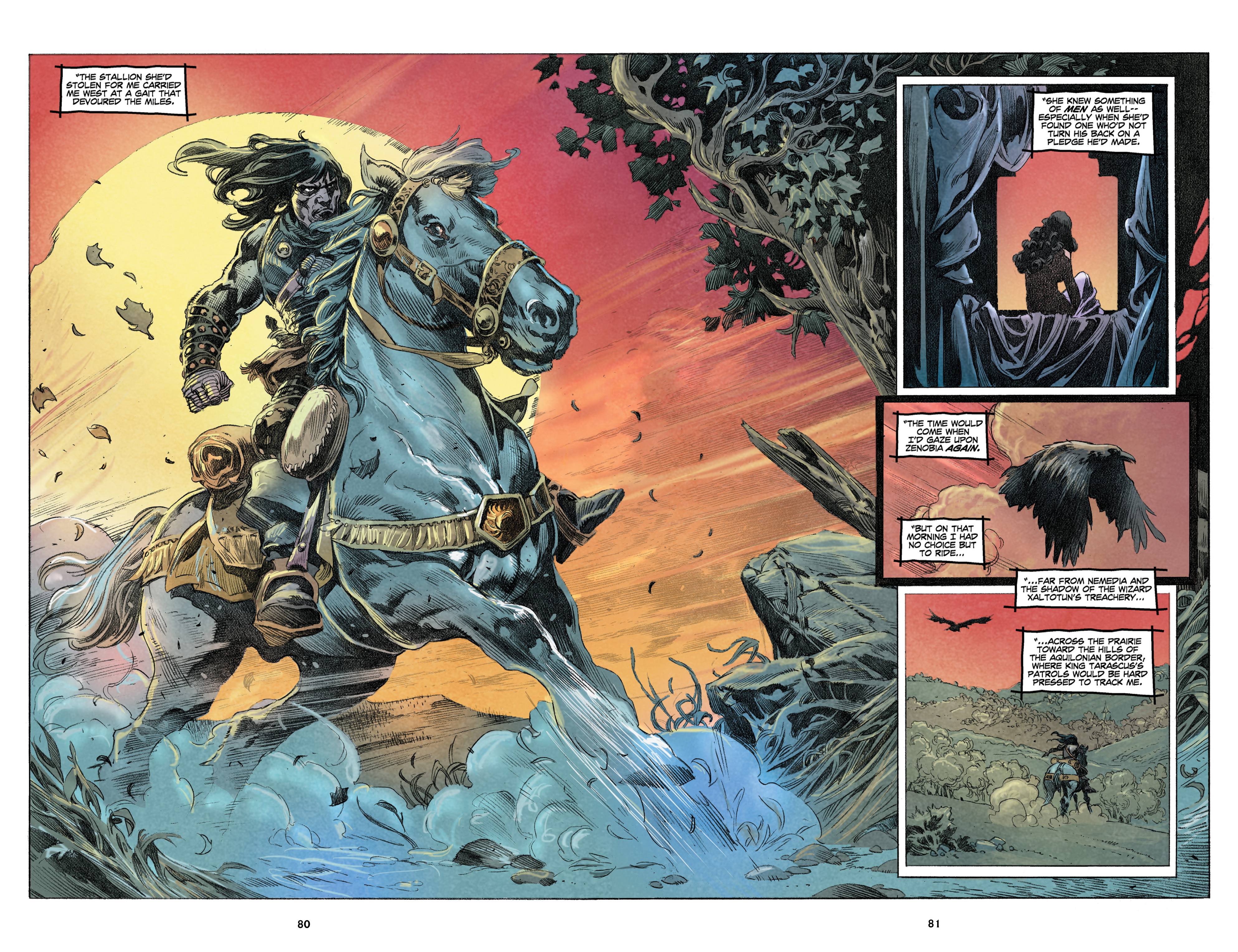 Read online King Conan: The Hour of the Dragon comic -  Issue # _TPB - 81