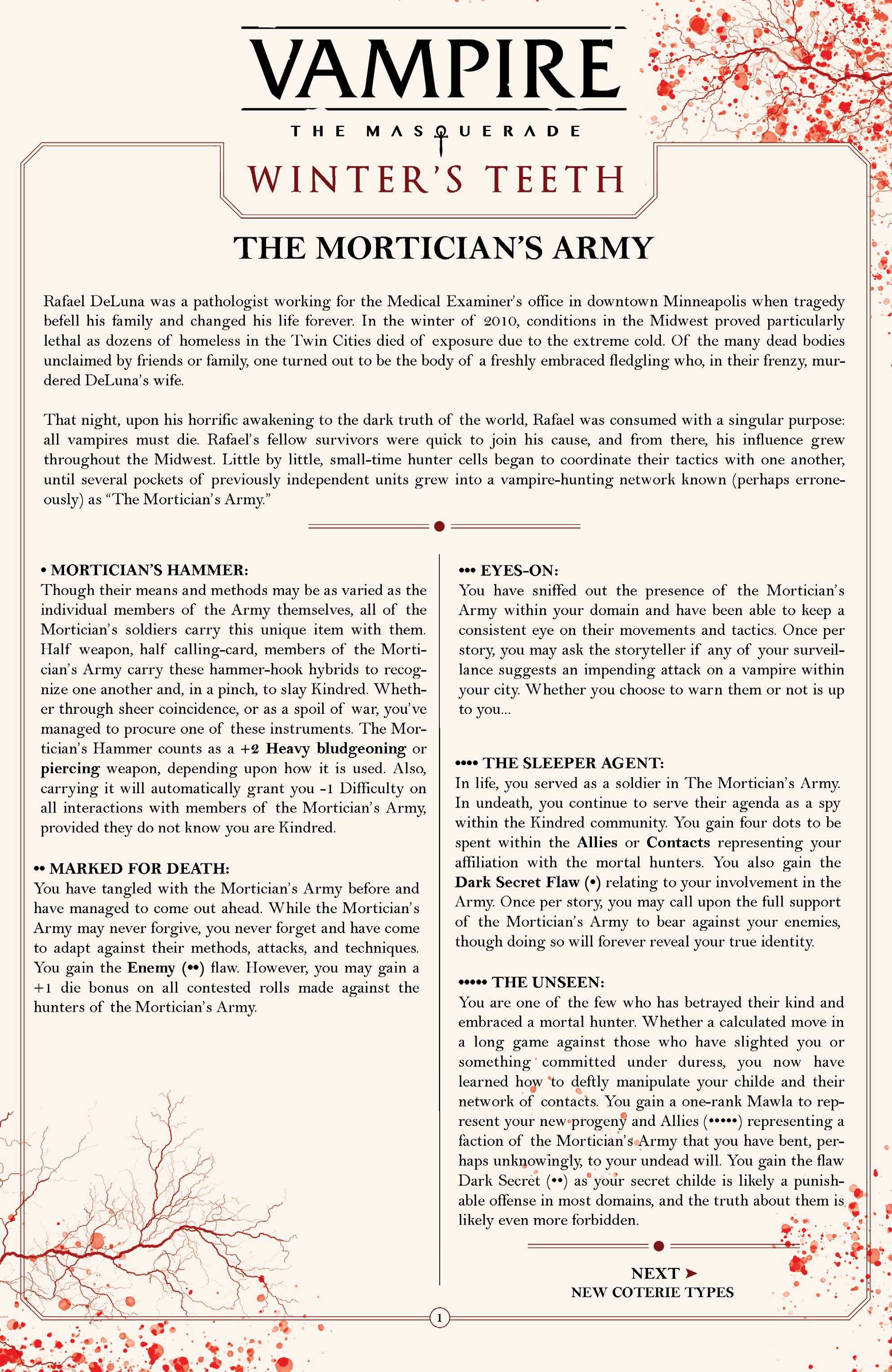 Read online Vampire: The Masquerade Winter's Teeth comic -  Issue #9 - 32