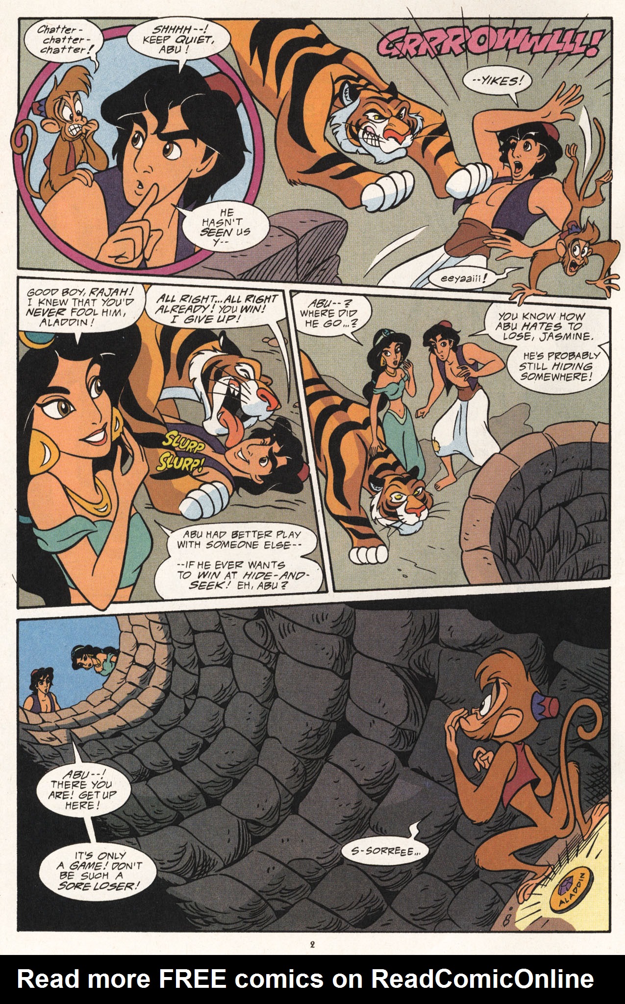 Read online Disney's Aladdin comic -  Issue #6 - 4