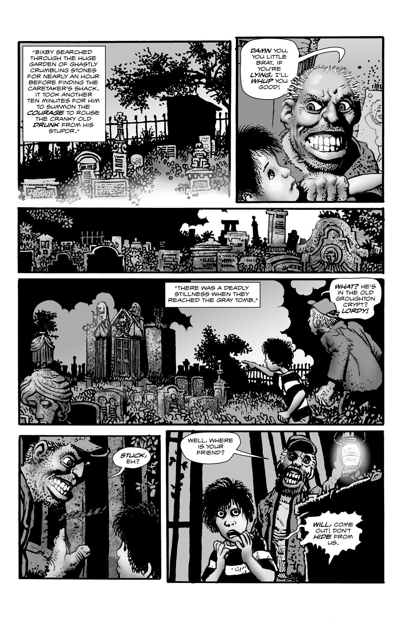Read online Shadows on the Grave comic -  Issue #8 - 15