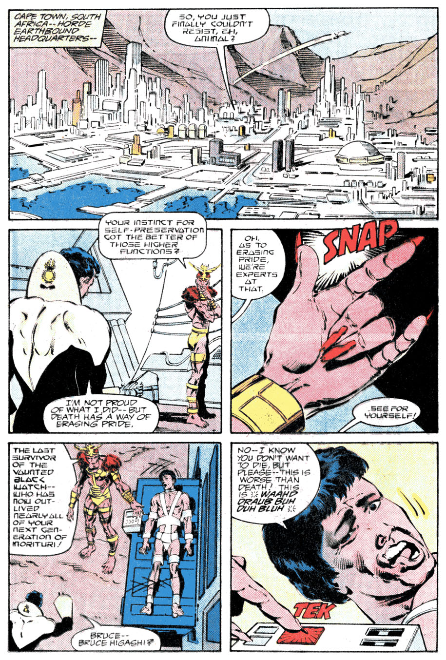 Read online Strikeforce: Morituri comic -  Issue #15 - 18