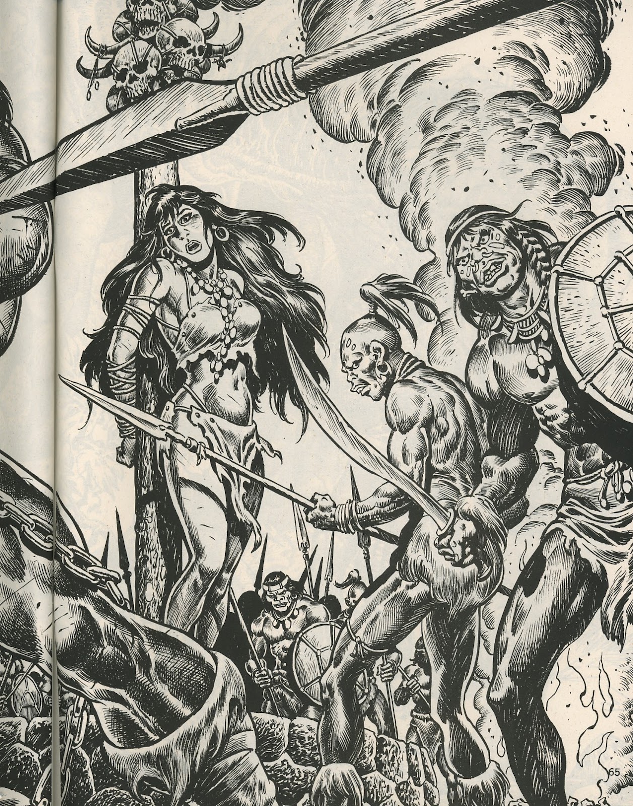 The Savage Sword Of Conan issue 125 - Page 65