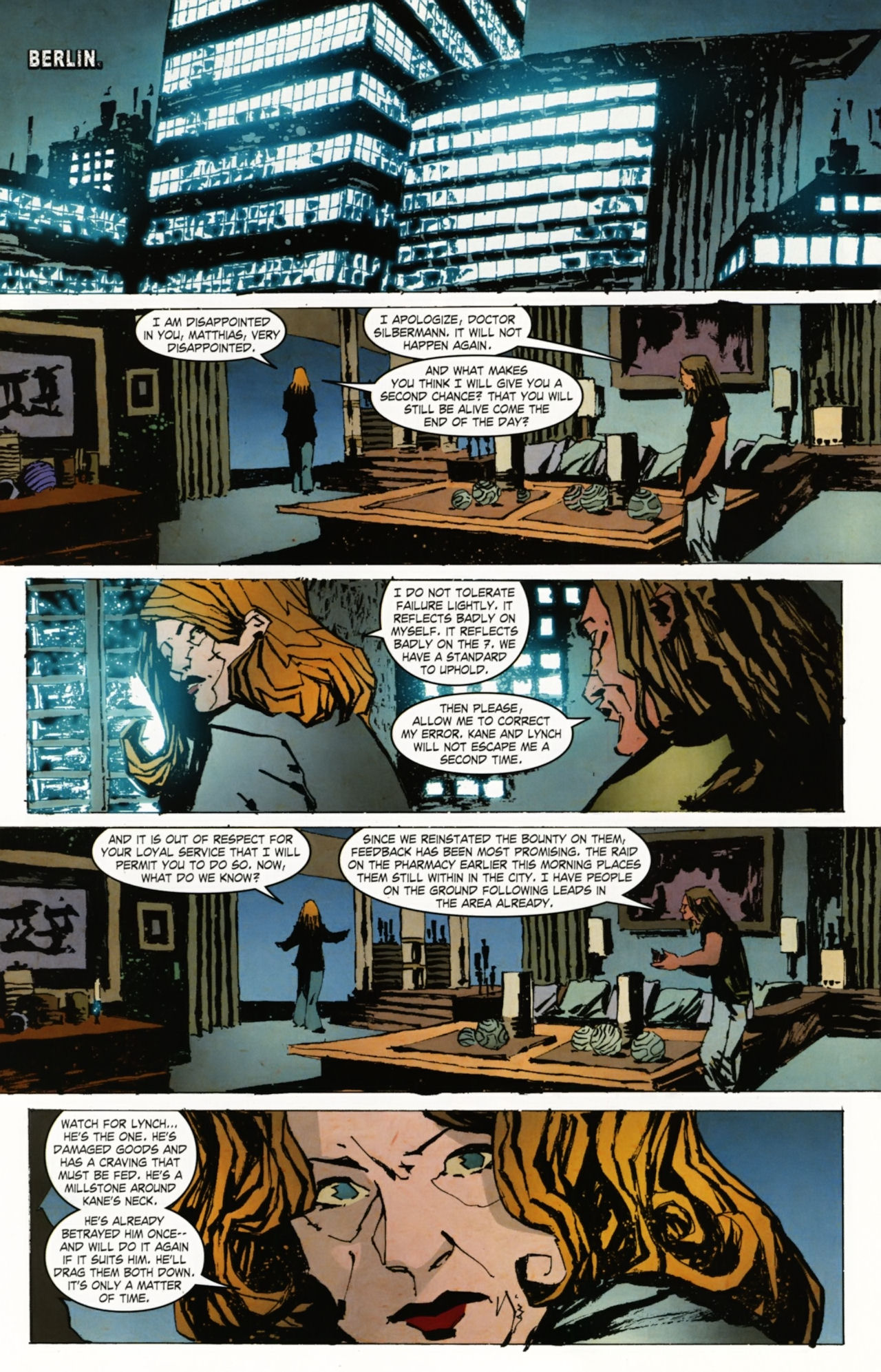 Read online Kane & Lynch comic -  Issue #4 - 8