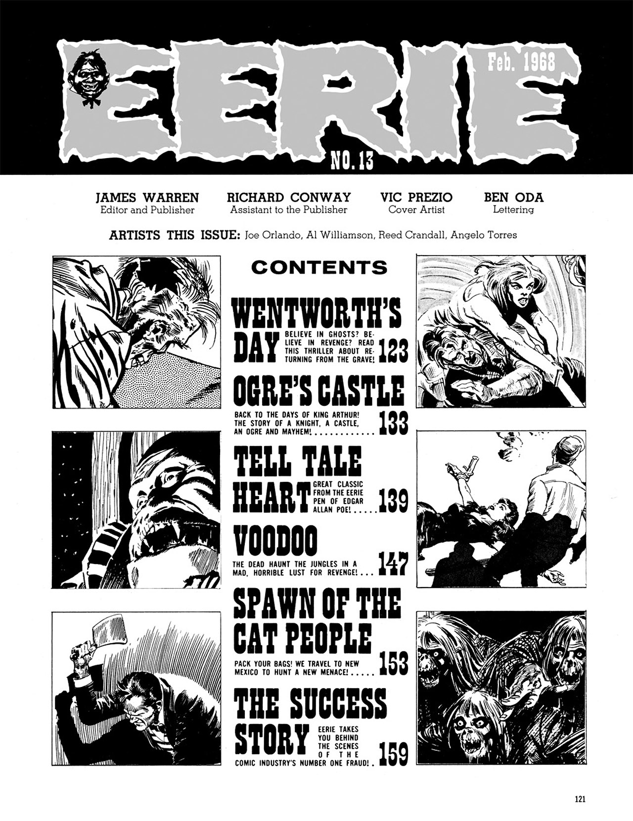 Read online Eerie Archives comic -  Issue # TPB 3 - 122