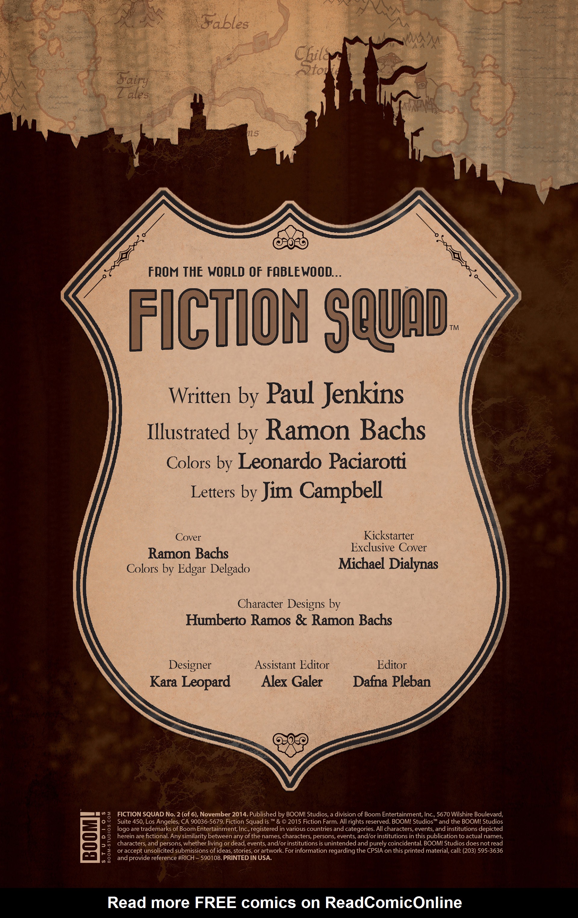 Read online Fiction Squad comic -  Issue #2 - 2