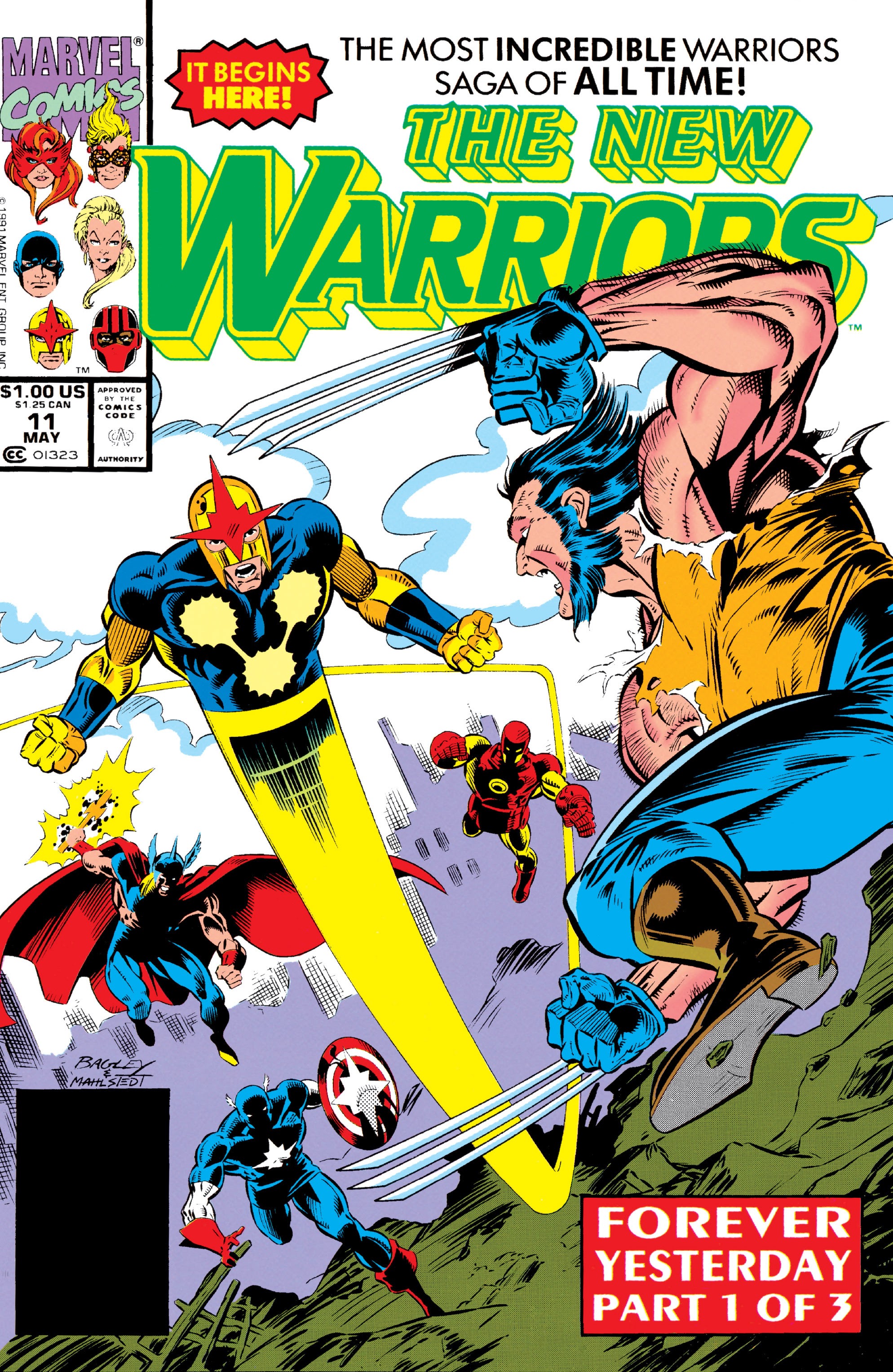 Read online The New Warriors comic -  Issue #11 - 1
