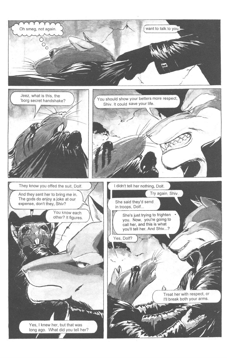 Read online Zaibatsu Tears comic -  Issue #1 - 21