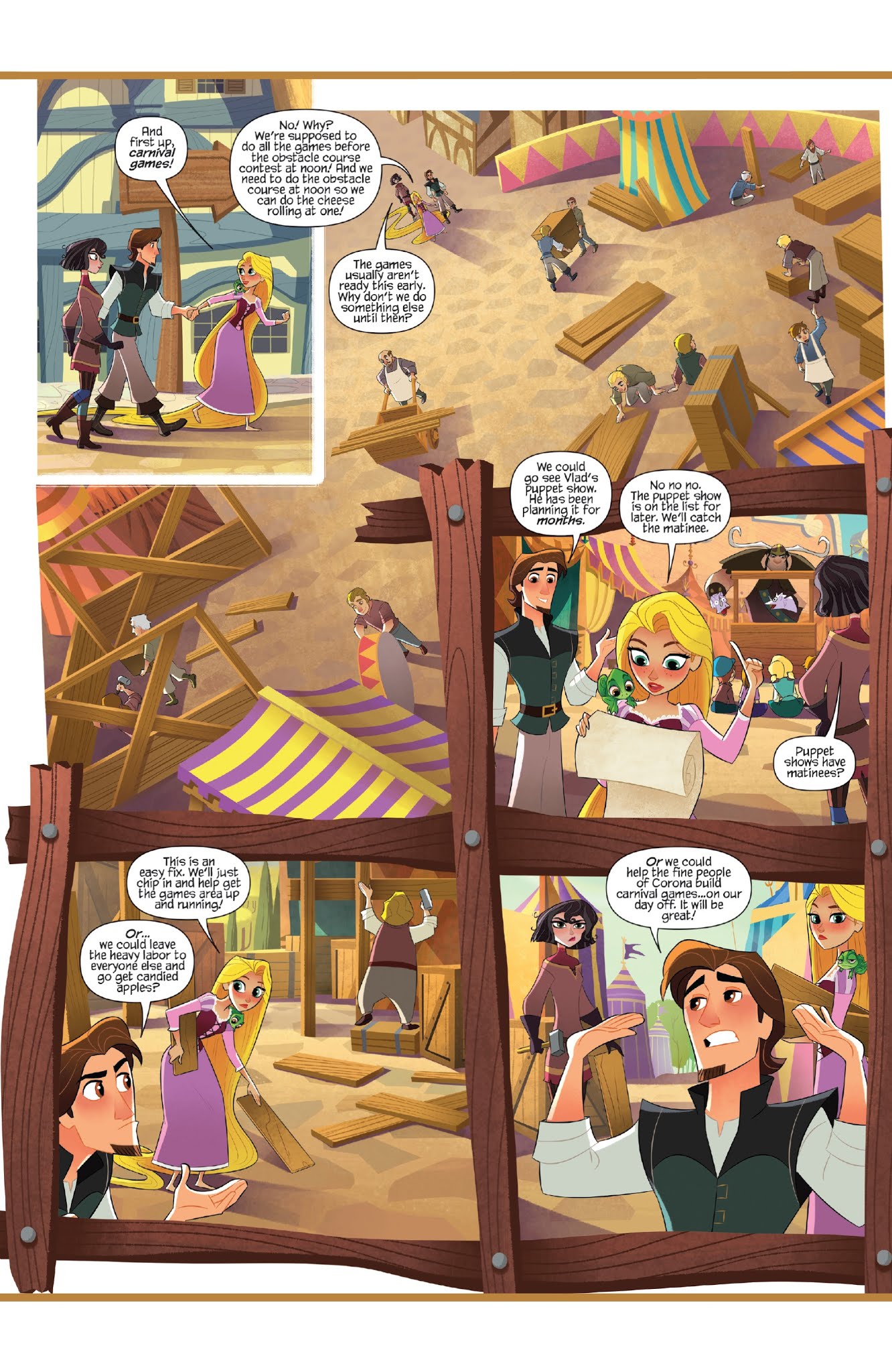 Read online Tangled: The Series: Hair-Raising Adventures comic -  Issue #1 - 5