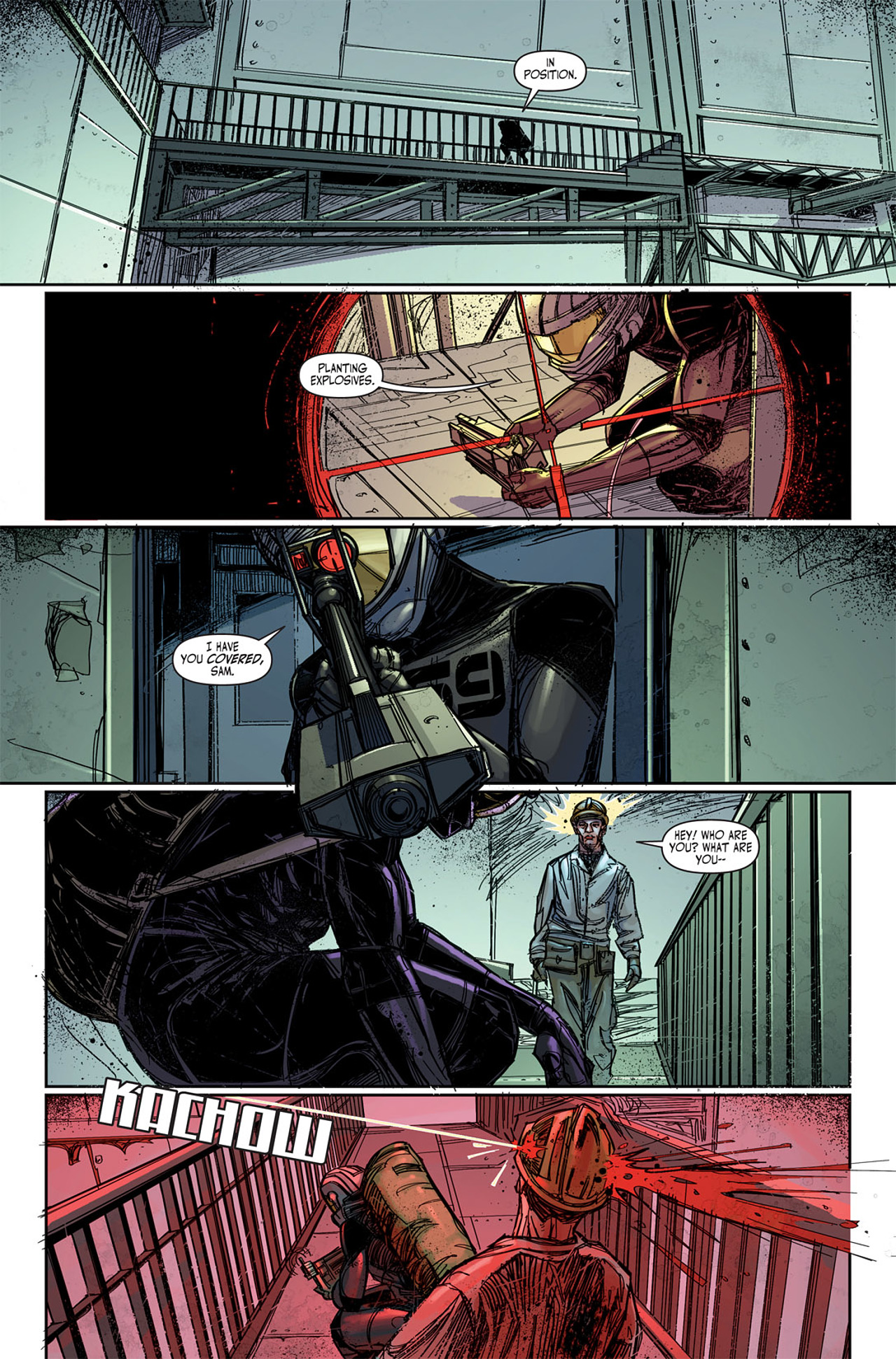 Read online Halo: Fall Of Reach - Boot Camp comic -  Issue # Full - 95