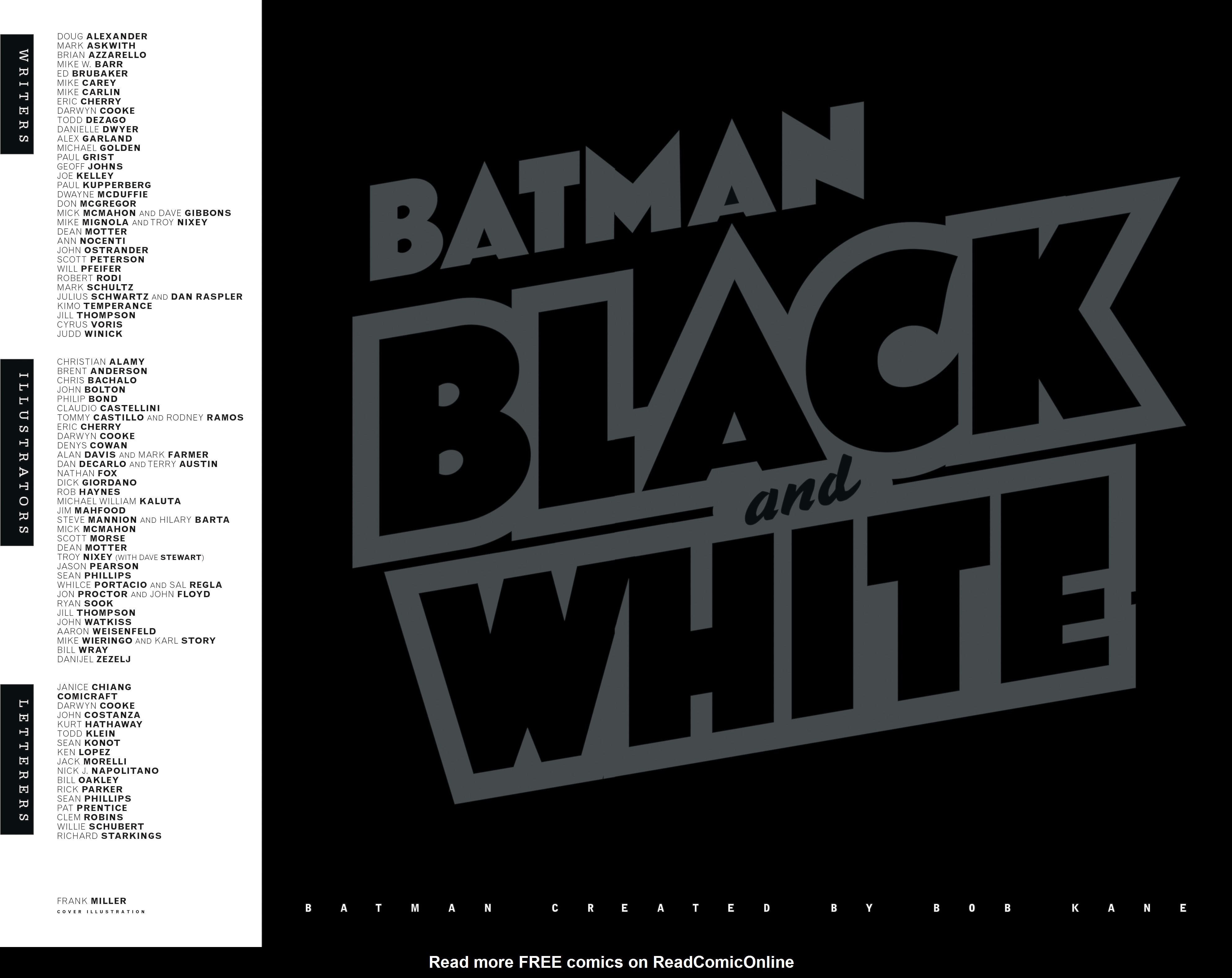 Read online Batman Black and White comic -  Issue # (1996) _TPB 3 (Part 1) - 3