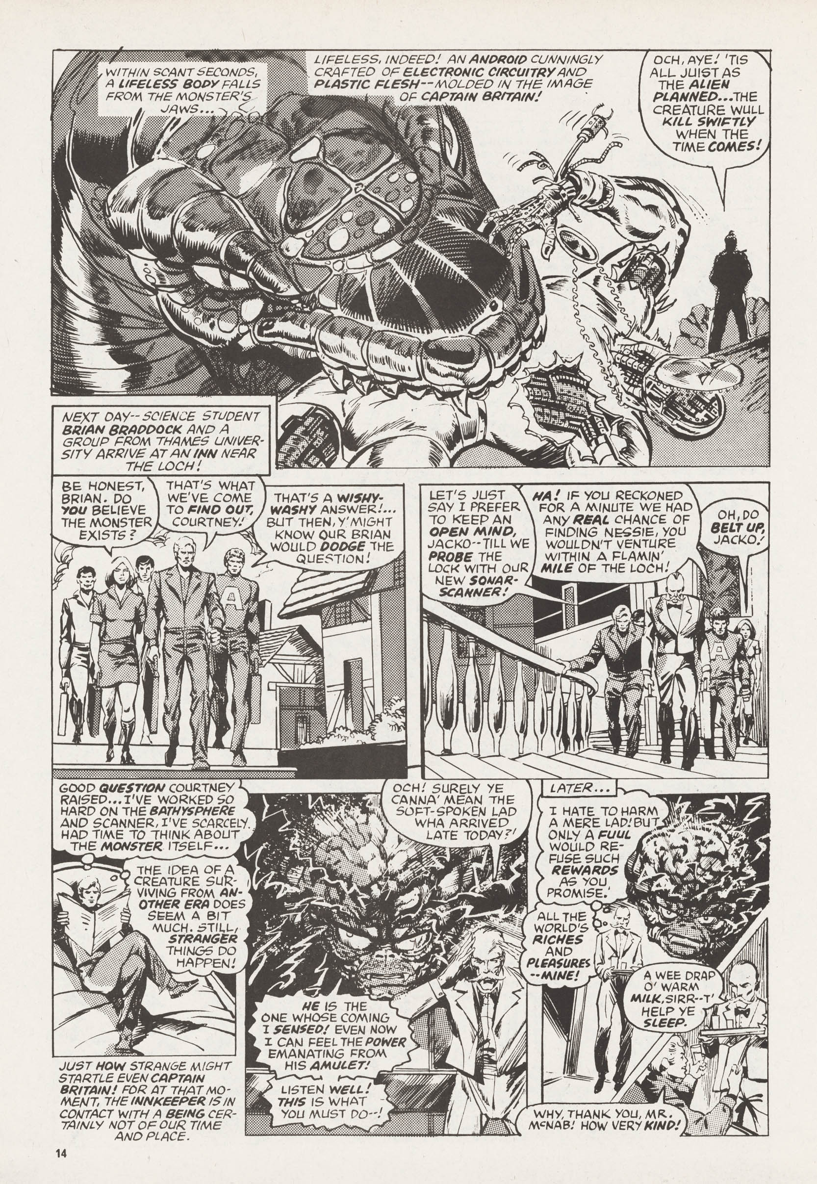 Read online Super Spider-Man and Captain Britain comic -  Issue #233 - 14