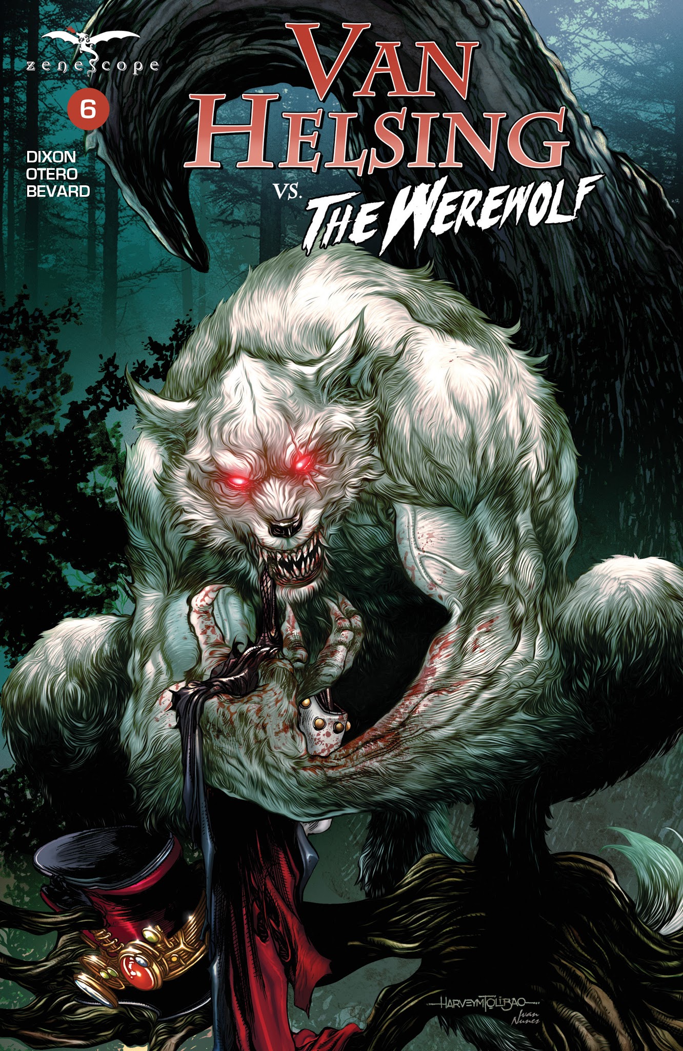 Read online Van Helsing vs. Werewolf comic -  Issue #6 - 1