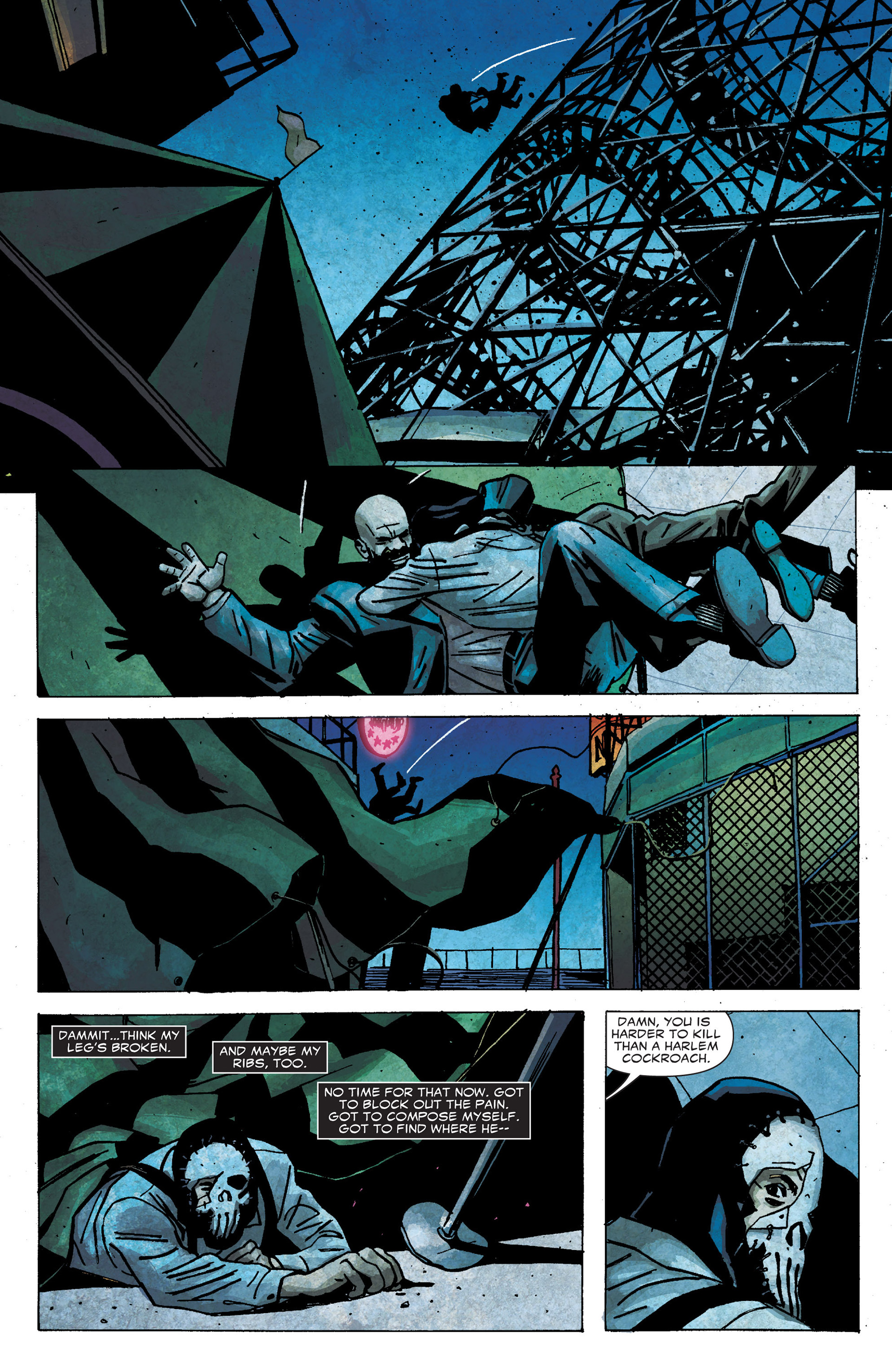 Read online Punisher Noir comic -  Issue #3 - 10