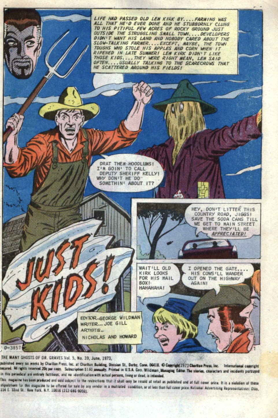 Read online The Many Ghosts of Dr. Graves comic -  Issue #39 - 3