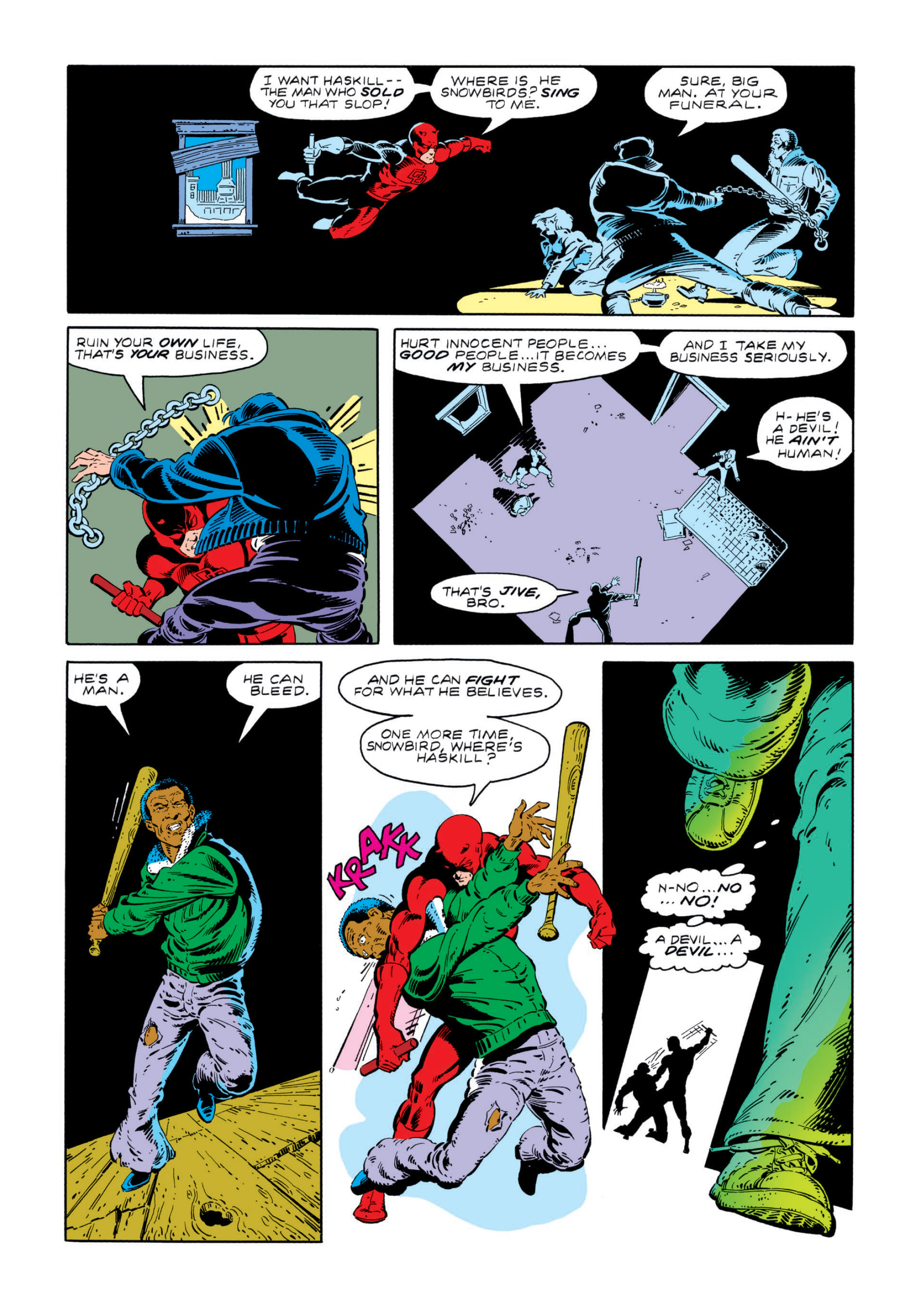 Read online Marvel Masterworks: Daredevil comic -  Issue # TPB 16 (Part 3) - 71