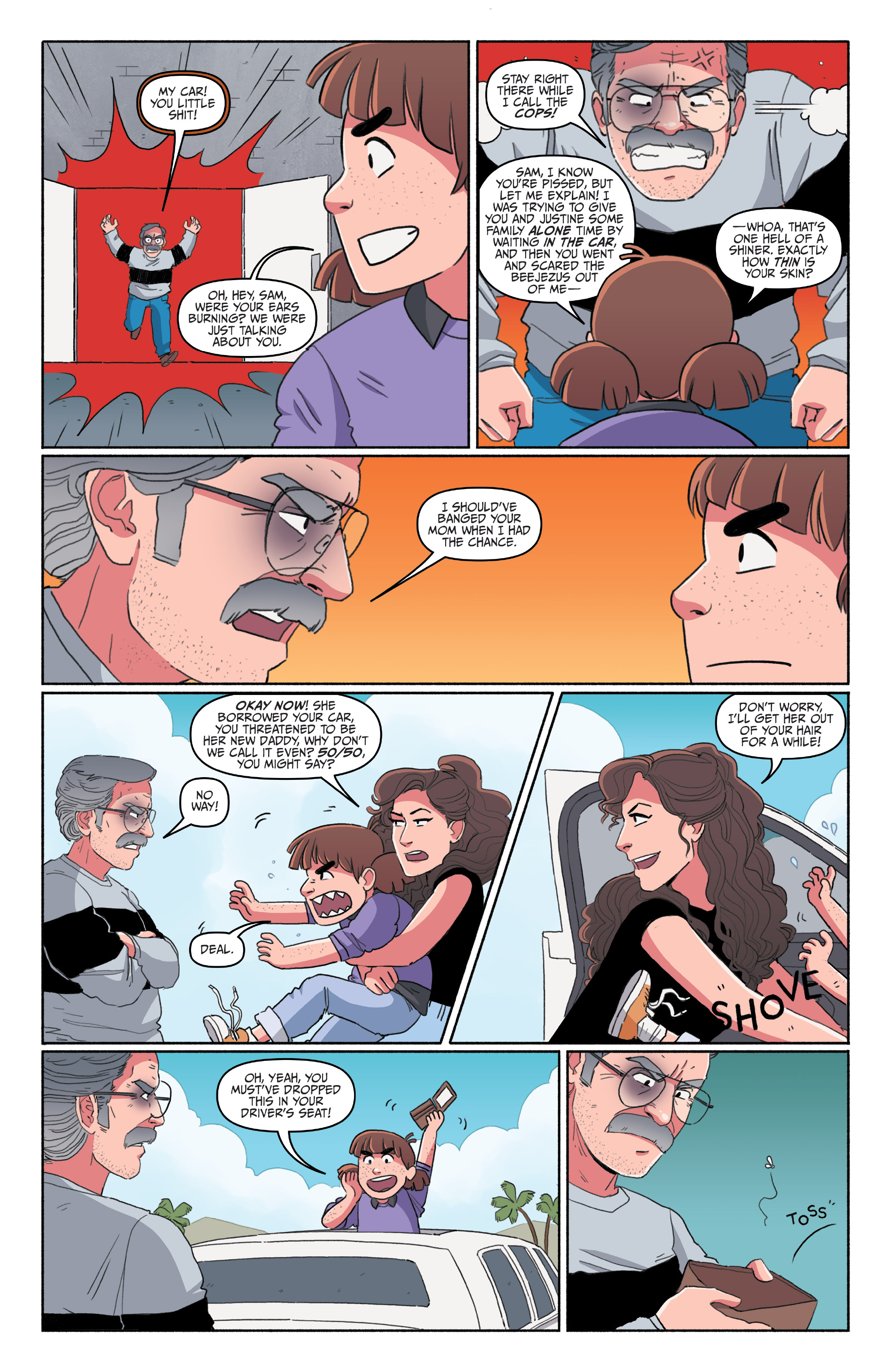 Read online GLOW vs the Babyface comic -  Issue #3 - 11