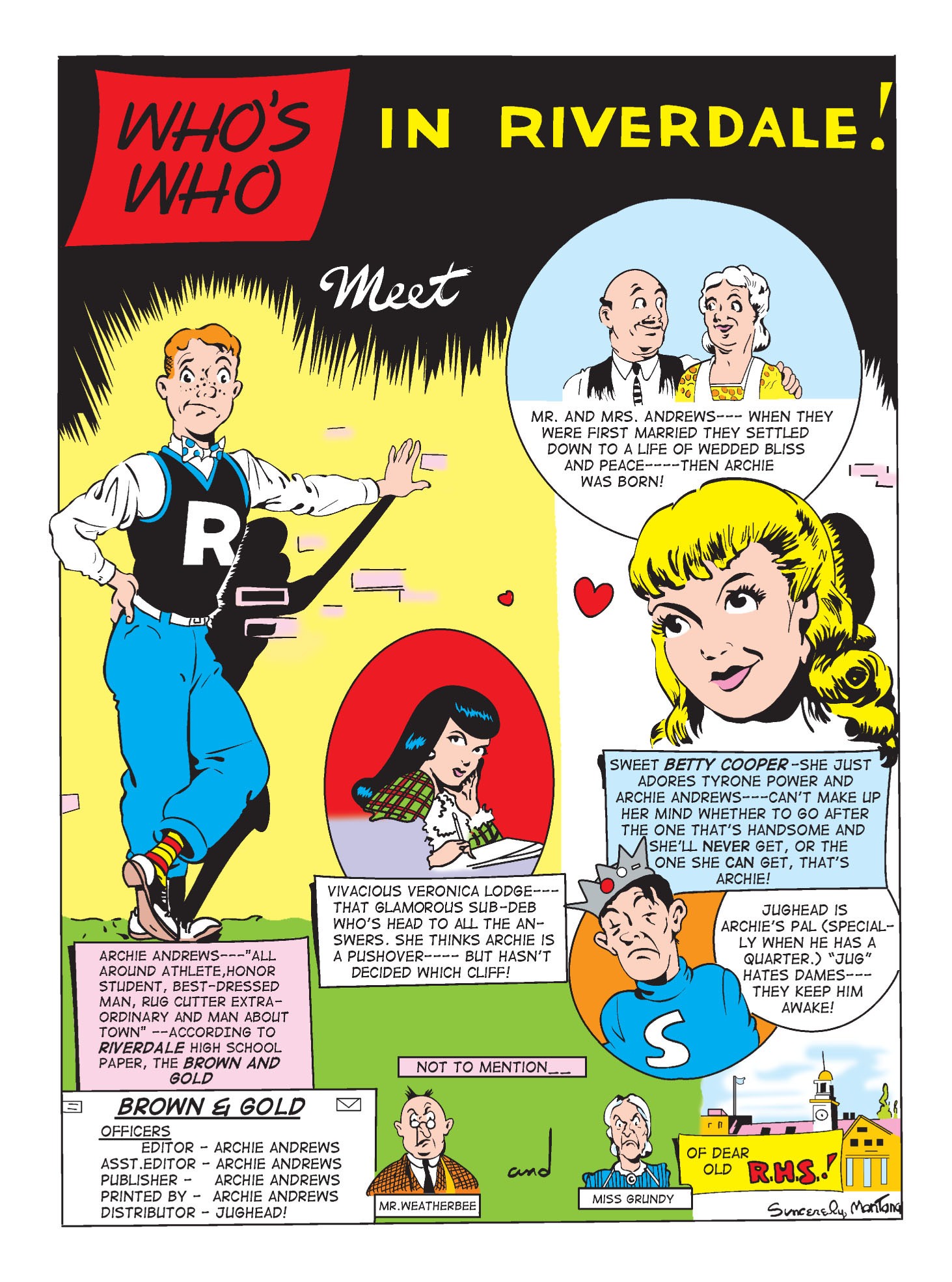 Read online Archie Comics comic -  Issue #001 - 2