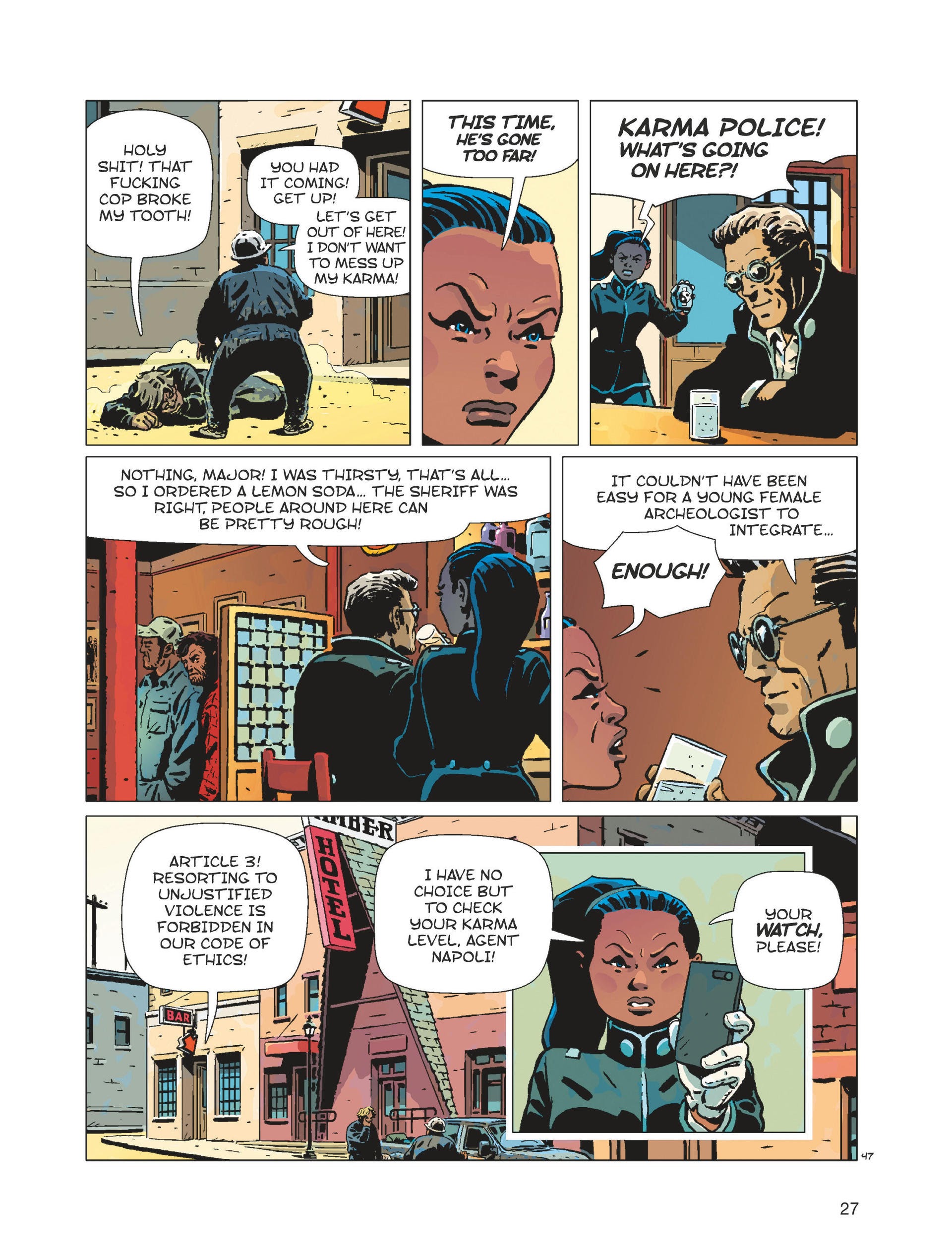 Read online Karma City comic -  Issue #2 - 27