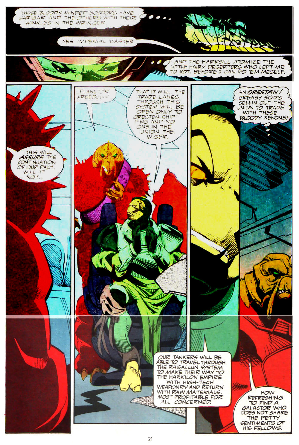 Read online Alien Legion (1987) comic -  Issue #5 - 23