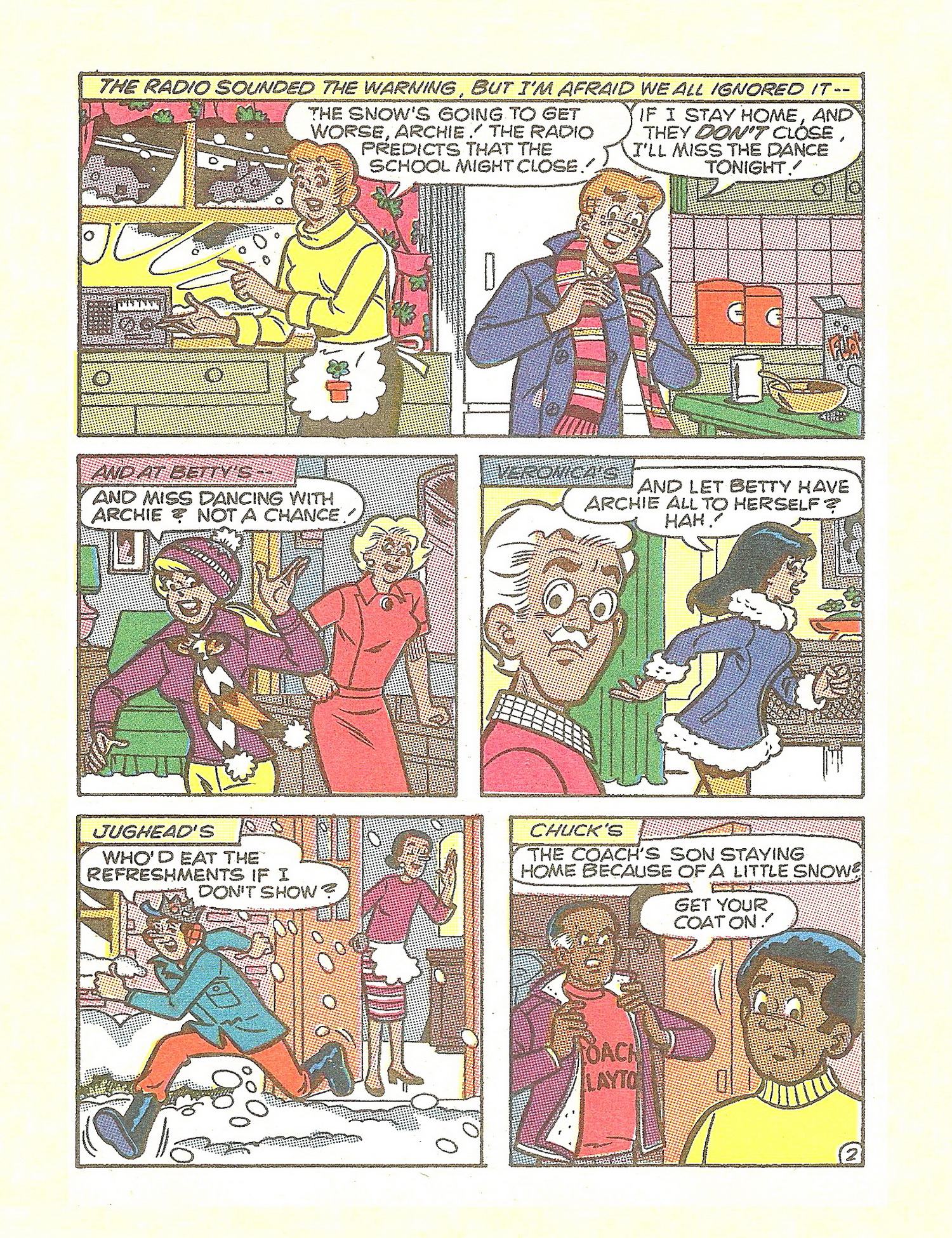 Read online Jughead Jones Comics Digest comic -  Issue #61 - 69