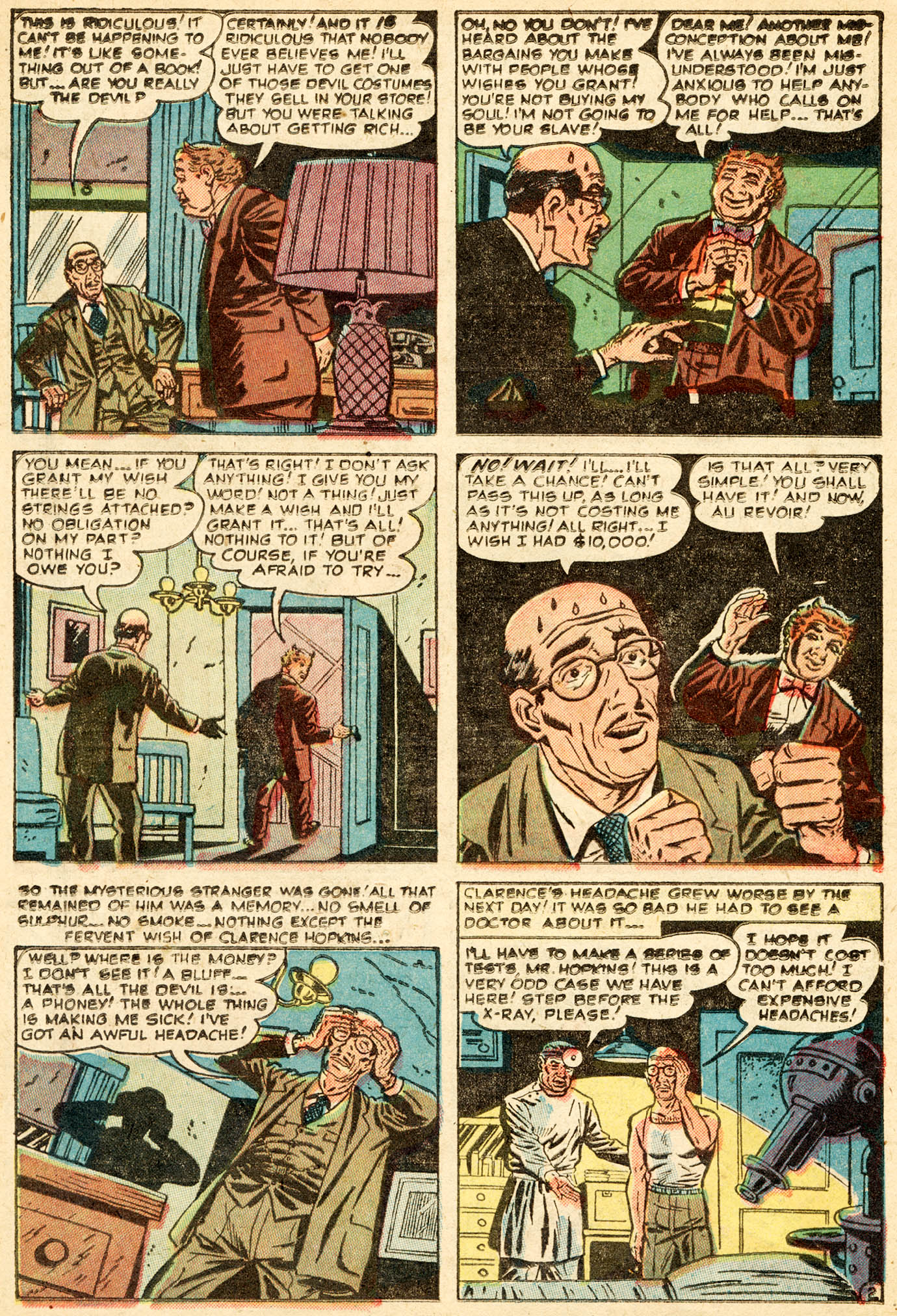 Read online Mystic (1951) comic -  Issue #7 - 19
