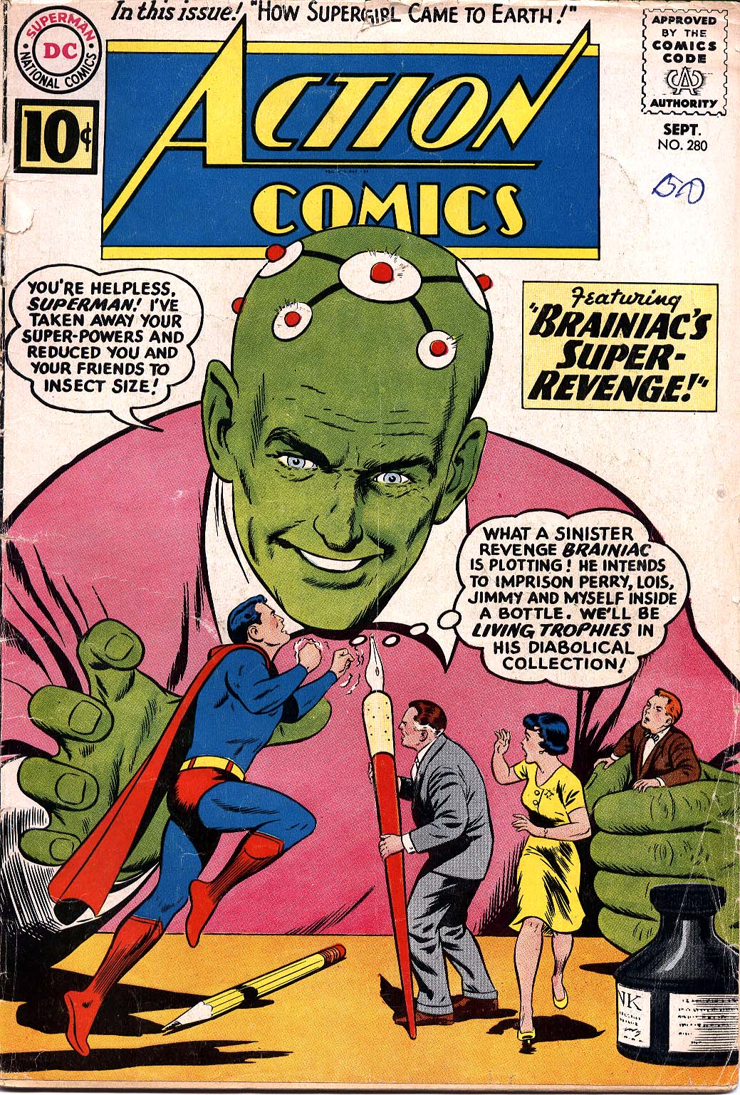 Read online Action Comics (1938) comic -  Issue #280 - 1