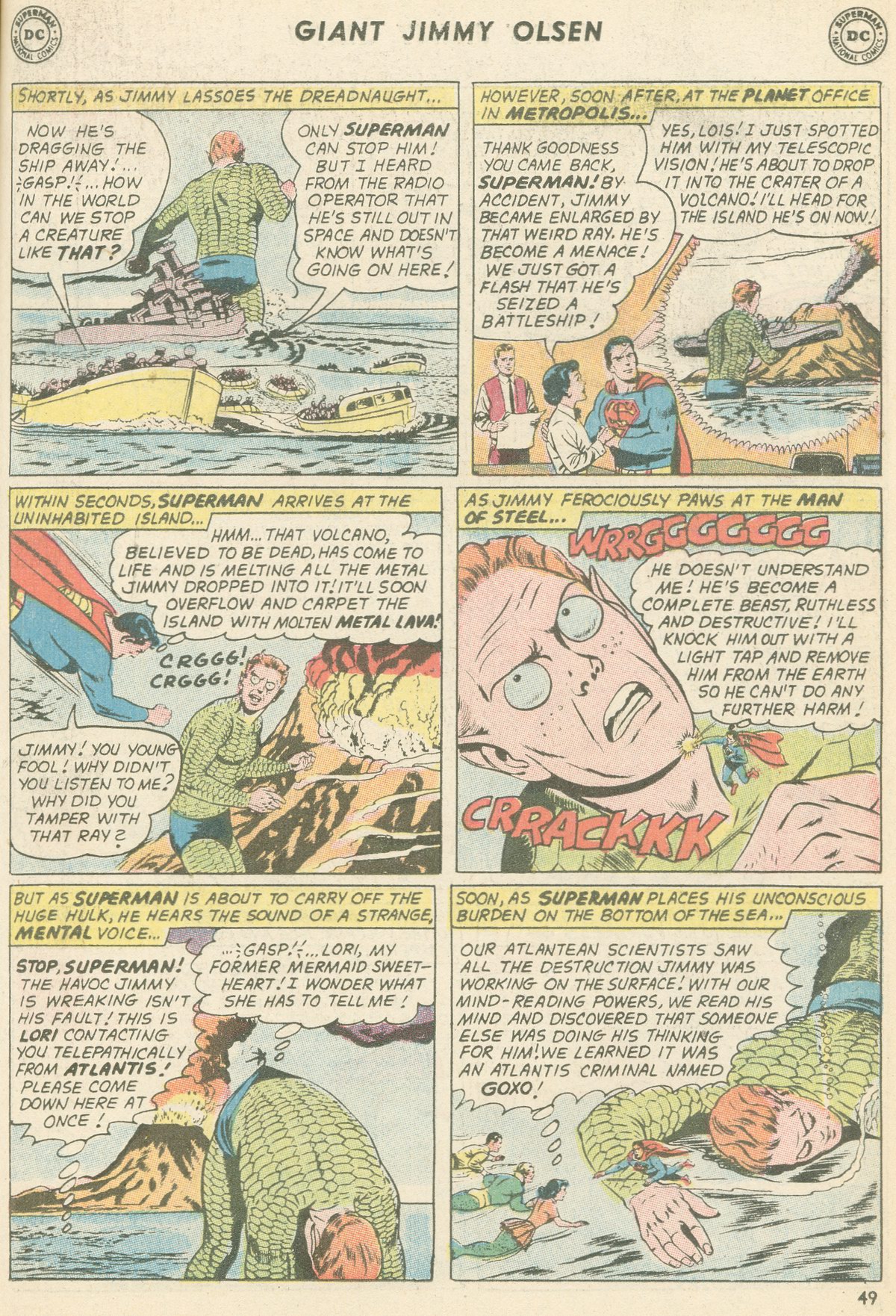 Read online Superman's Pal Jimmy Olsen comic -  Issue #104 - 51