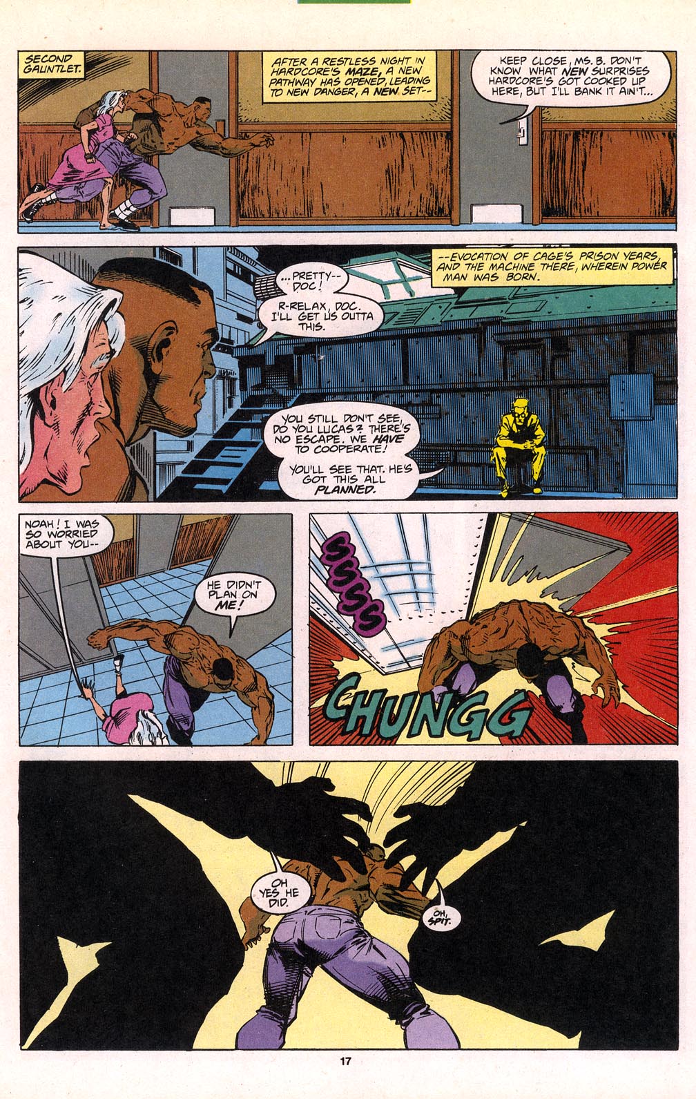 Read online Cage (1992) comic -  Issue #12 - 14