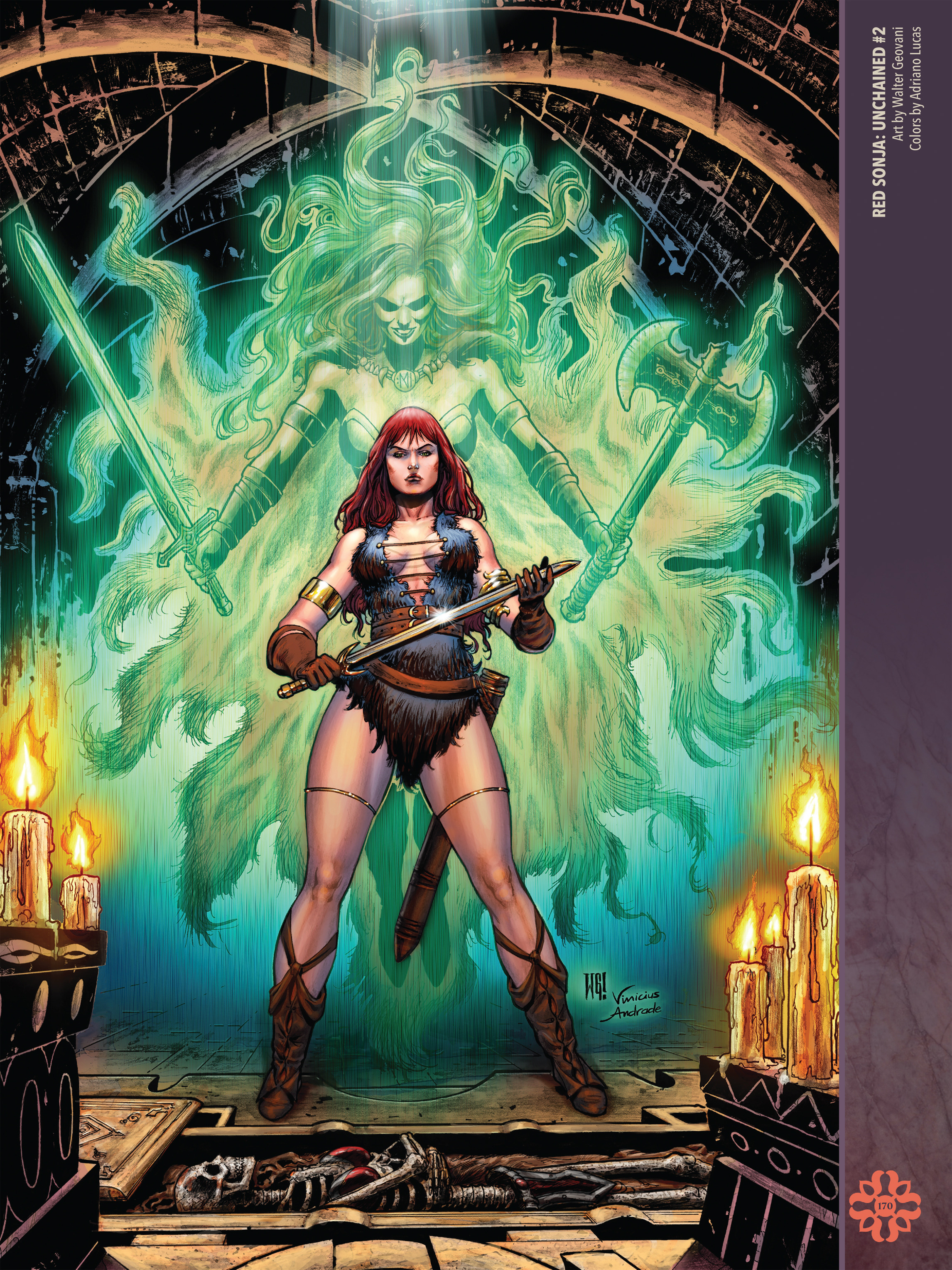 Read online The Art of Red Sonja comic -  Issue # TPB 2 (Part 2) - 71